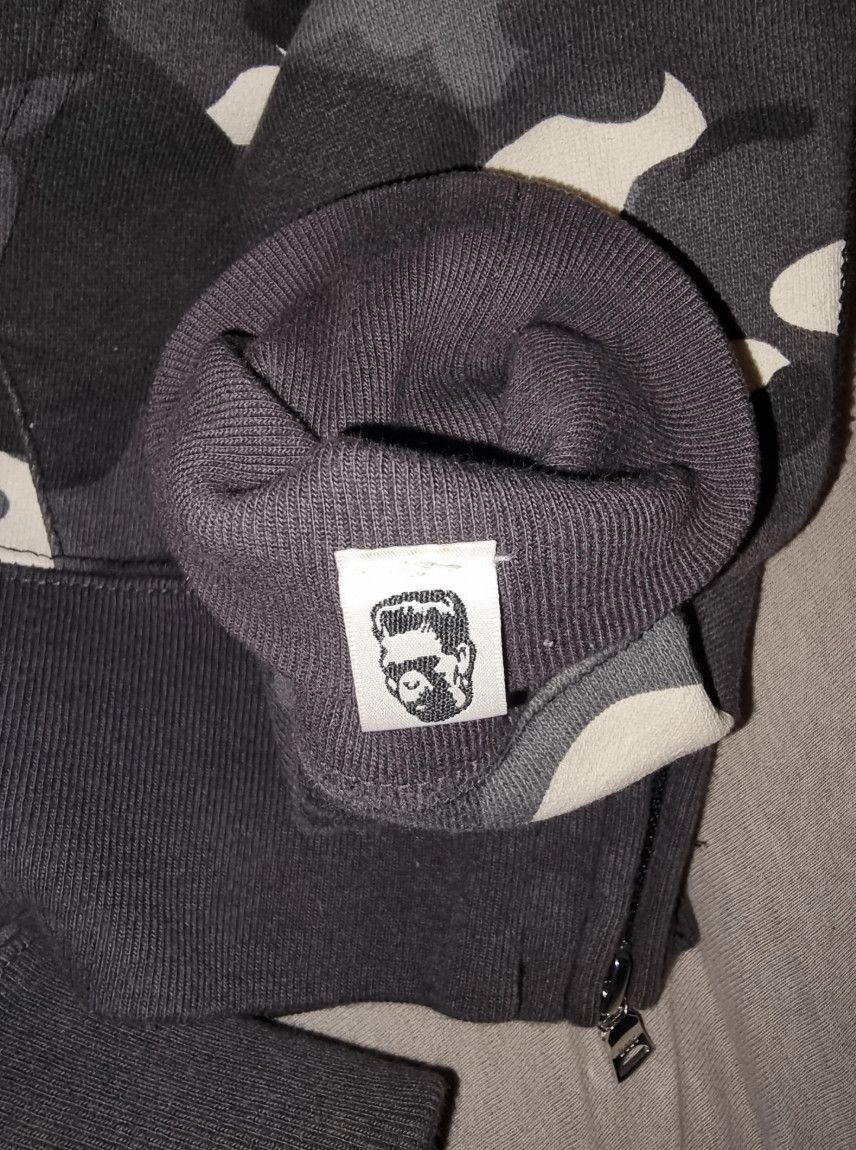 Bape BAPE City Camo Shark Wide Full Zip Double Hoodie Size US M / EU 48-50 / 2 - 9 Thumbnail