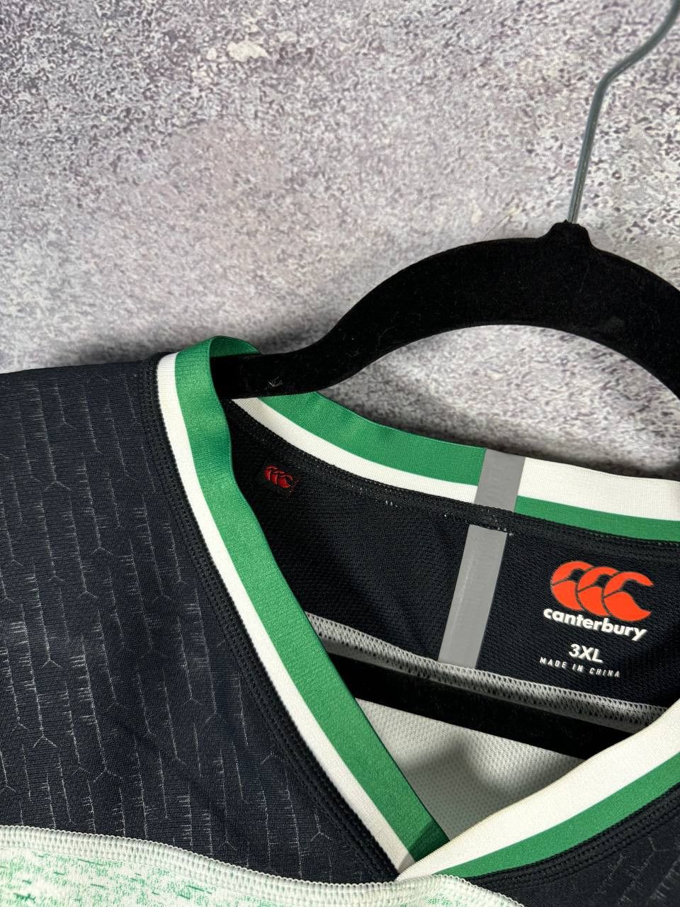 Canterbury of New Zealand × Vintage Ireland IRFU Irish Rugby Union 2019 Canterbury Jersey Size US XXL / EU 58 / 5 - 10 Thumbnail
