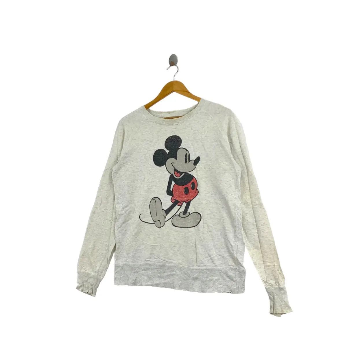 Disney Vintage MICKEY MOUSE Disney Cartoon Print Grey Sweatshirt Size US M / EU 48-50 / 2 - 5 Thumbnail
