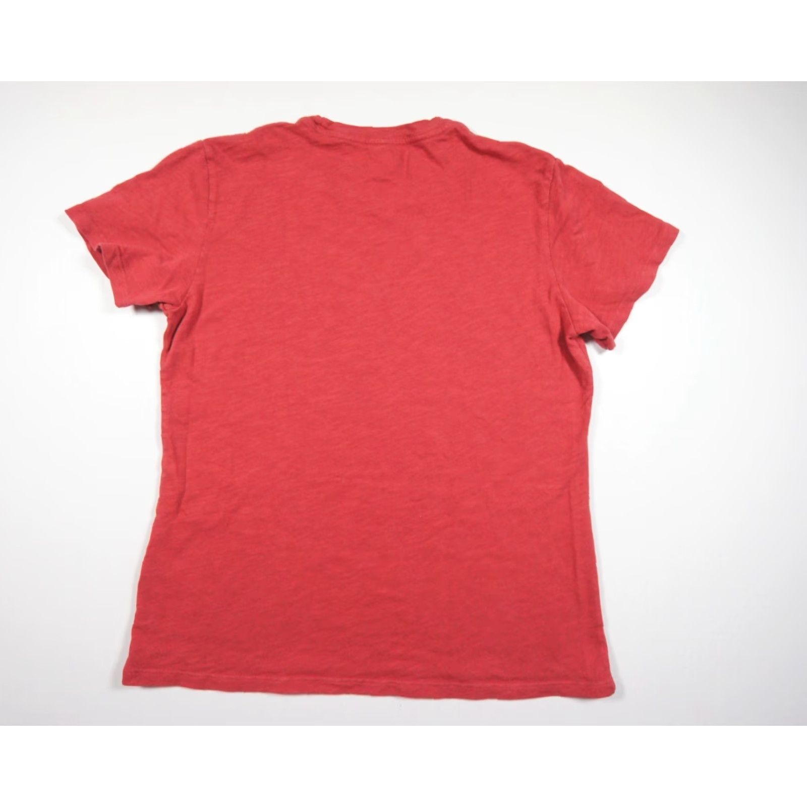 Vintage American Giant Shirt Womens Large Red Short Sleeve Crew Neck T-Shirt Cotton Casual Size L / US 10 / IT 46 - 4 Thumbnail