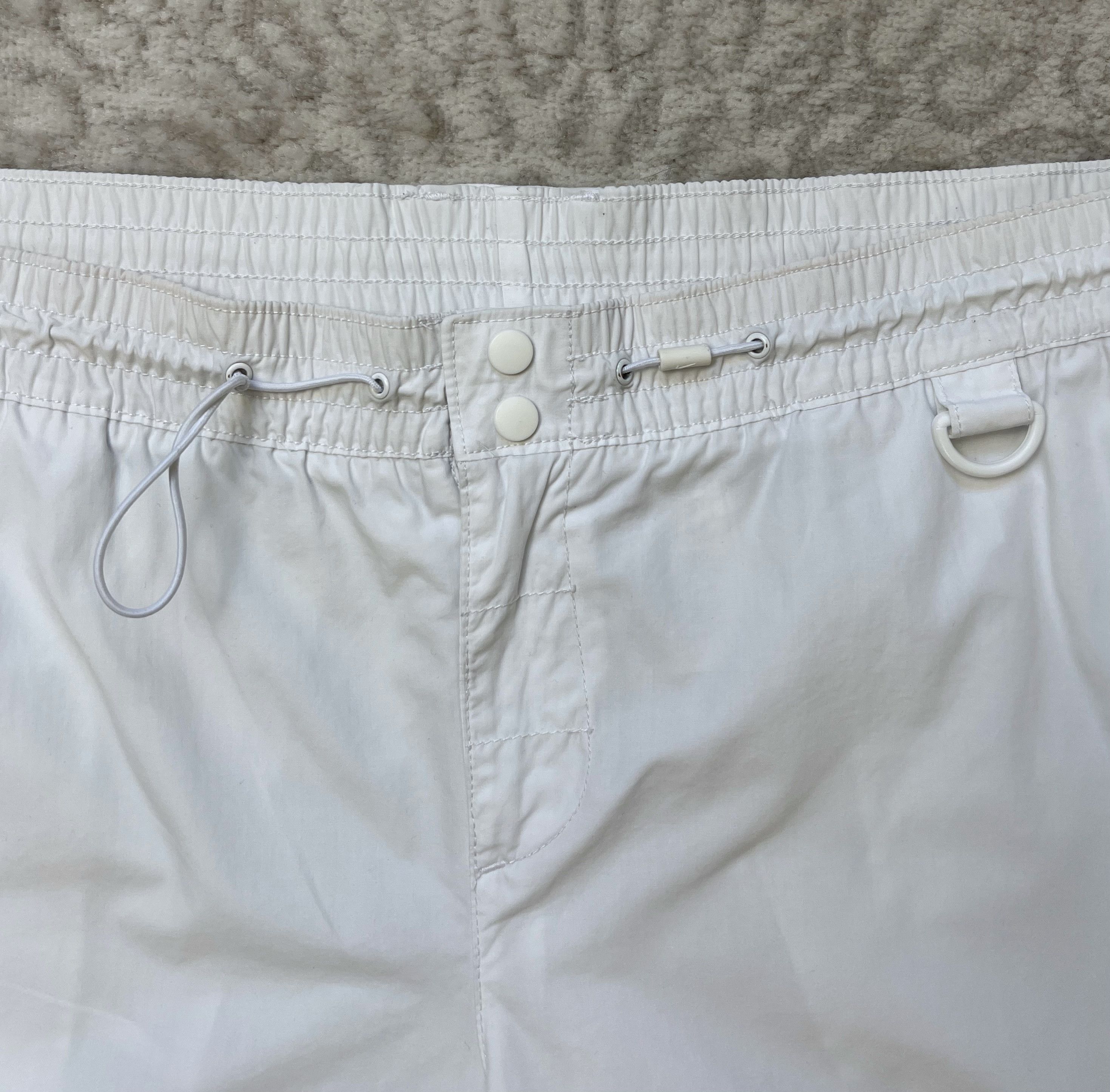 Nike Nike Capri Pants Shorts Y2K White XL Size US 36 / EU 52 - 2 Thumbnail