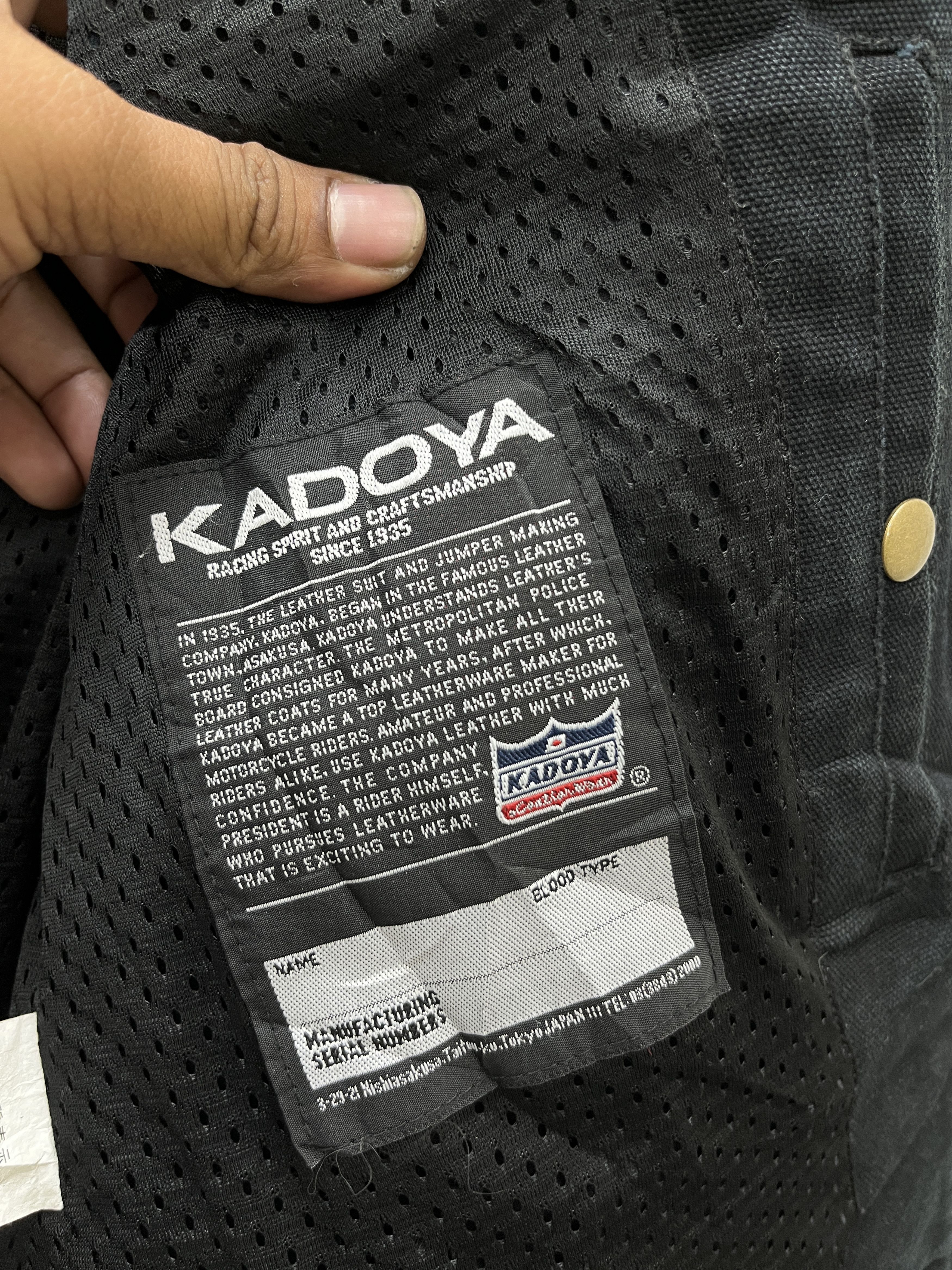 Kadoya 🔥🔥🔥ARCHIVE KADOYA KS LEATHER RIDER JACKET Size US M / EU 48-50 / 2 - 10 Thumbnail
