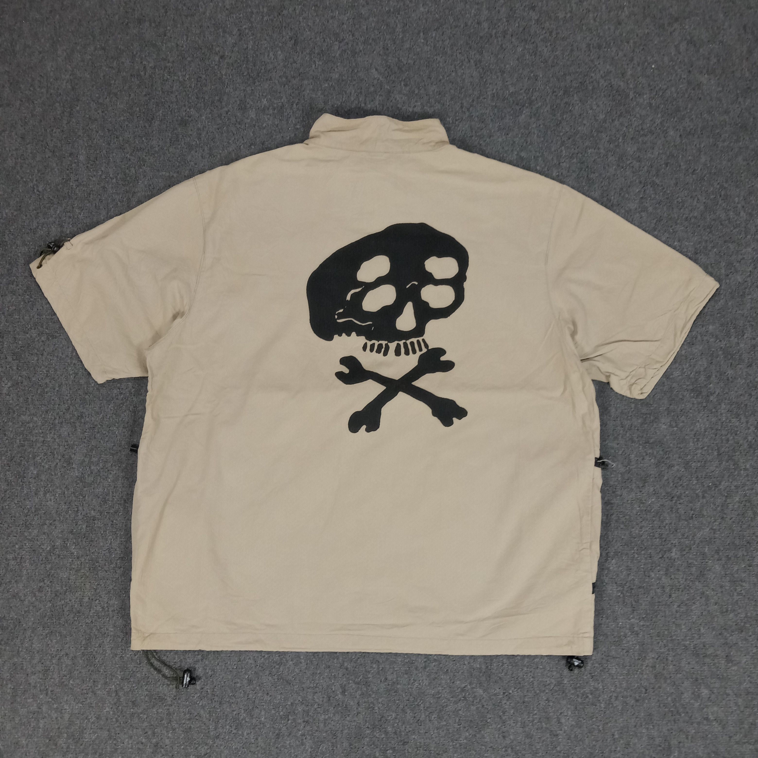 Airwalk × Vintage Airwalk X Skulls Military Style Zipper Jacket Size US XL / EU 56 / 4 - 1 Thumbnail