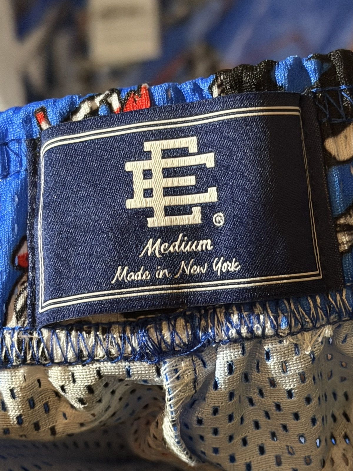 Eric Emanuel Eric Emanuel X Matty Boy Shorts Blue Size Medium Size US 32 / EU 48 - 6 Thumbnail