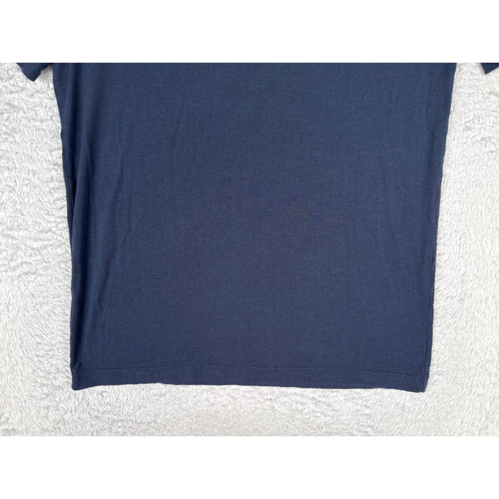 Tommy Hilfiger Tommy Hilfiger Shirt Adult Large Blue Short Sleeve 100% Cotton Crew Neck Logo Size US L / EU 52-54 / 3 - 5 Thumbnail