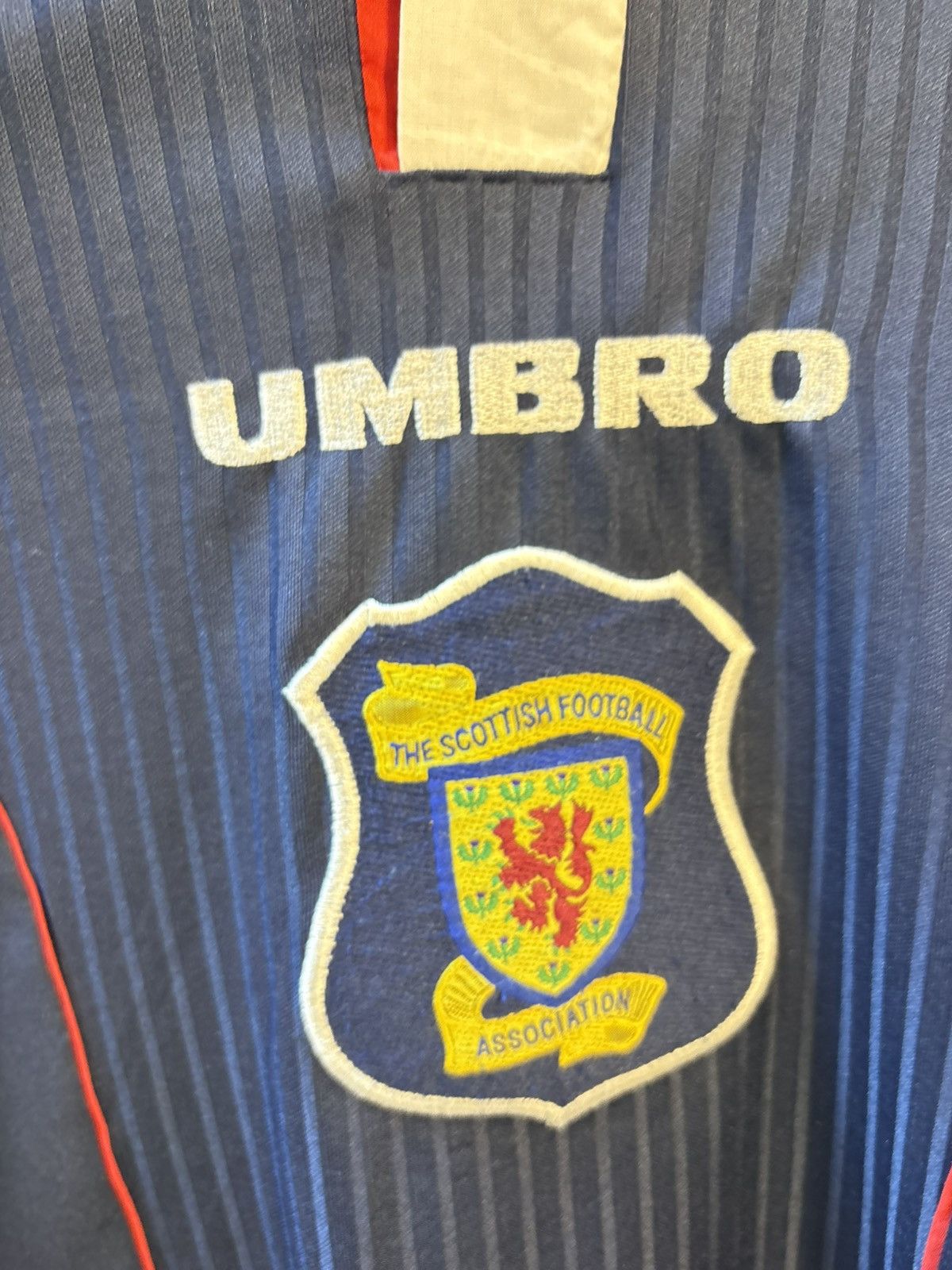 Umbro Vintage 1996-1998 Scotland Football Team Home Kit Size US XL / EU 56 / 4 - 8 Thumbnail