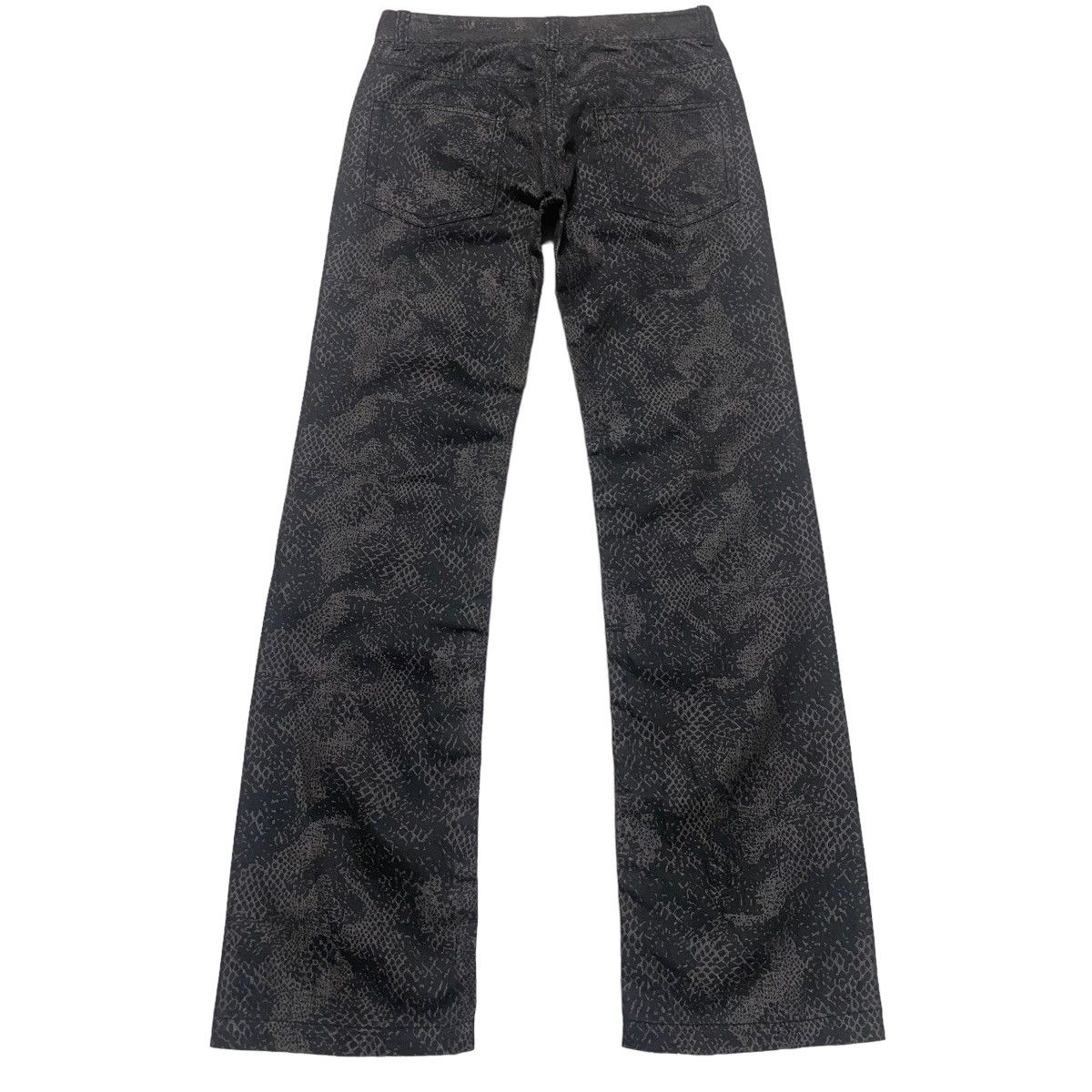 Japanese Brand LOWBOX Snake Pattern Flare Jeans Size US 28 / EU 44 - 2 Thumbnail