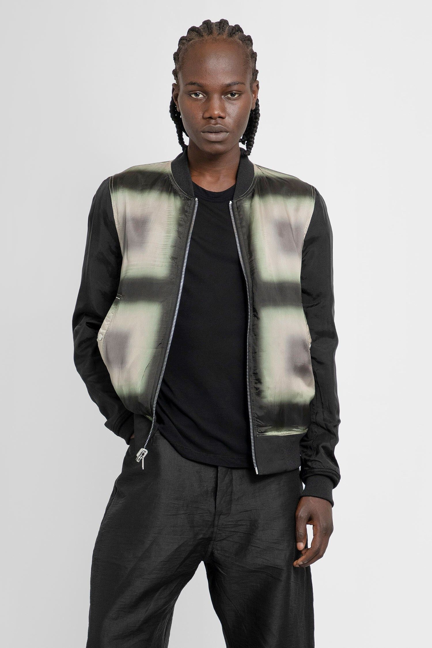 Rick Owens o1y0325 Reversible Bomber Jacket in Black Size US M / EU 48-50 / 2 - 5 Thumbnail