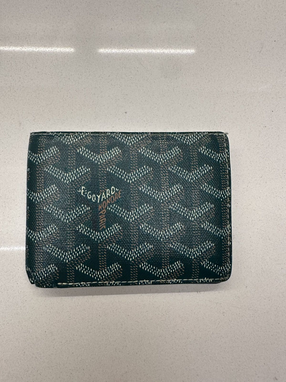 Goyard Green Goyard Insert Victoire Card Wallet Size 40 - 1 Thumbnail