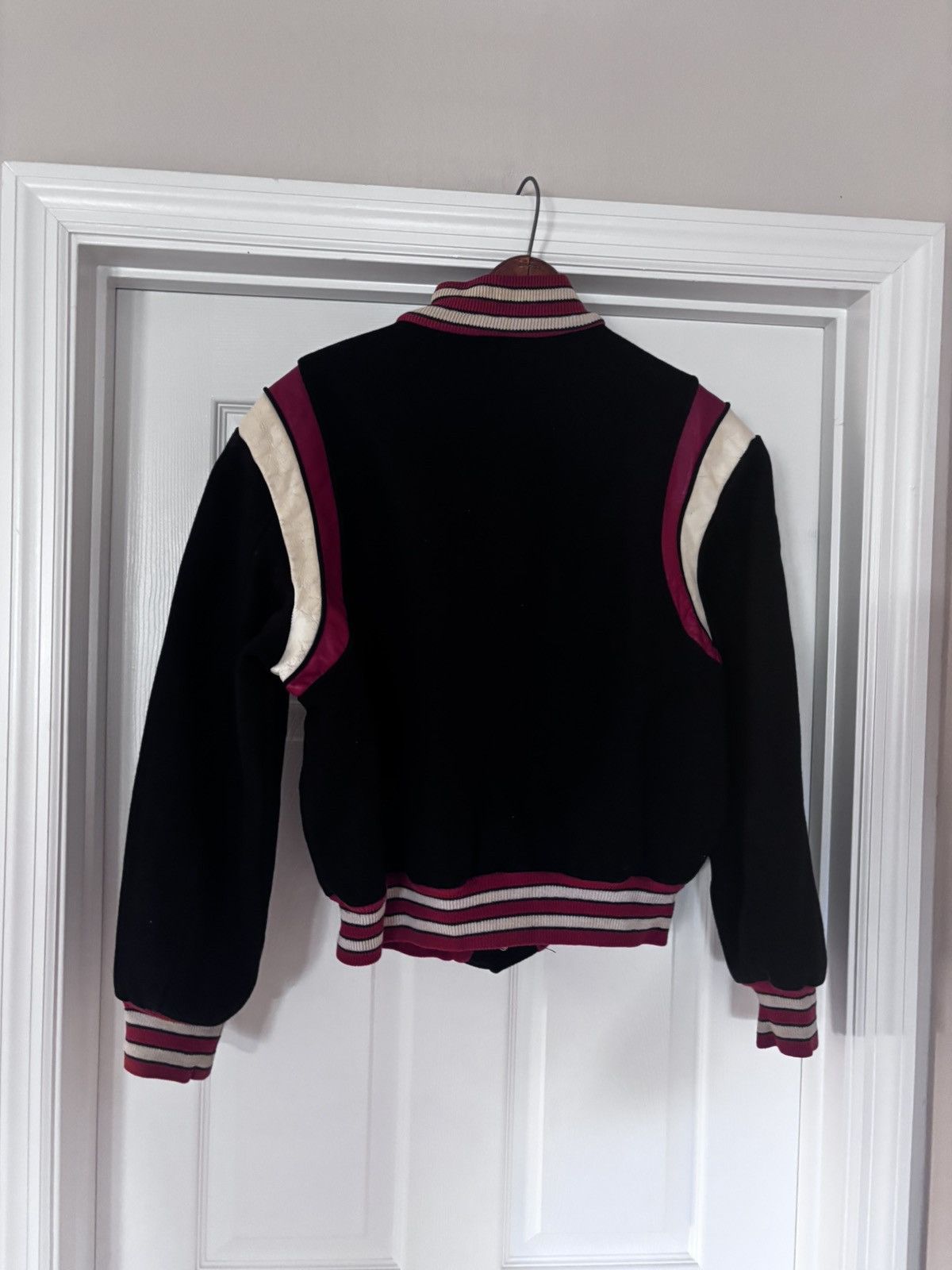 Vintage 1970s Empire Union Made Varsity Teddy Jacket Size US M / EU 48-50 / 2 - 2 Thumbnail