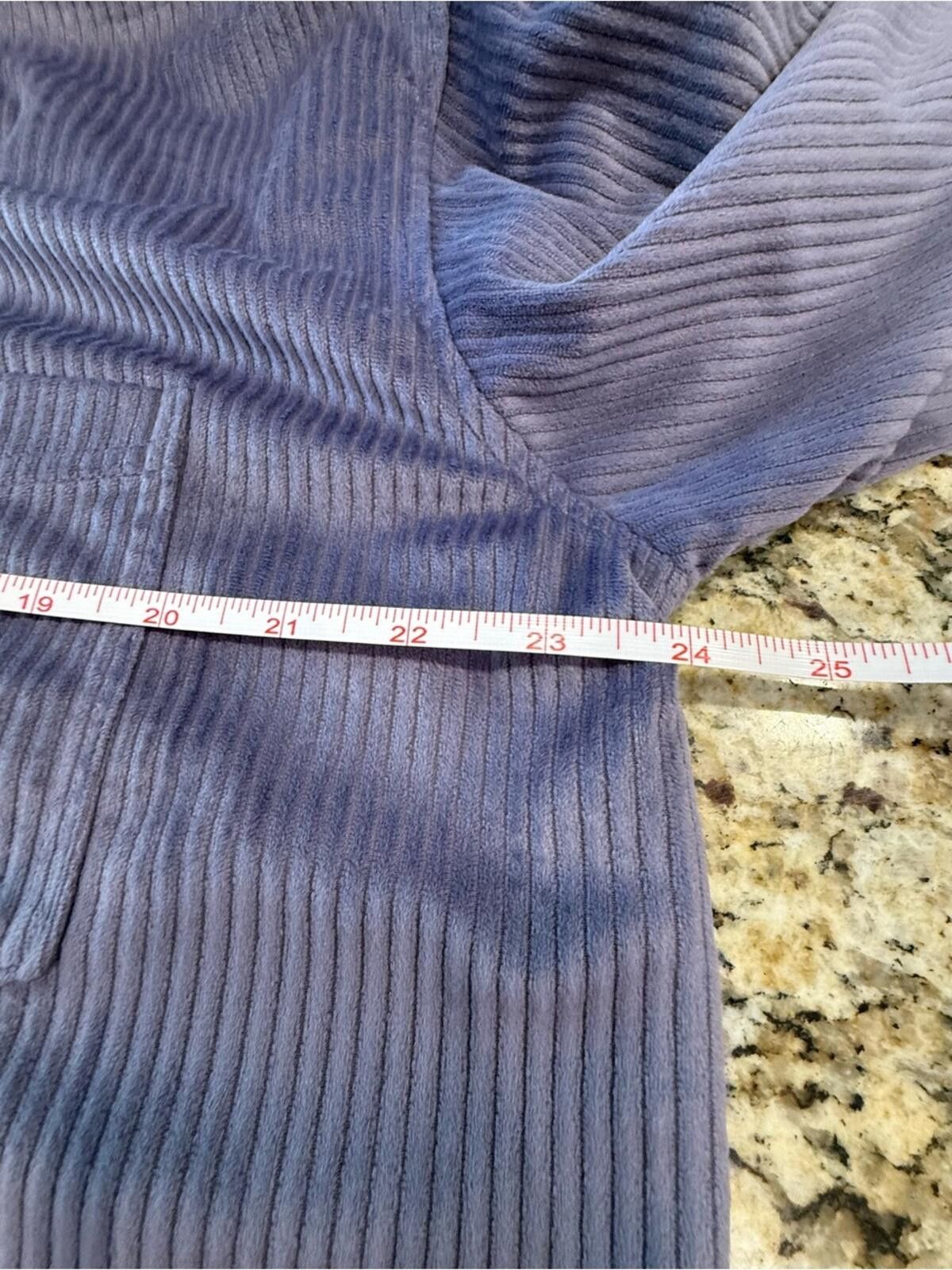 Other True Craft purple cropped corduroy jacket button up SZ M Size M / US 6-8 / IT 42-44 - 8 Thumbnail
