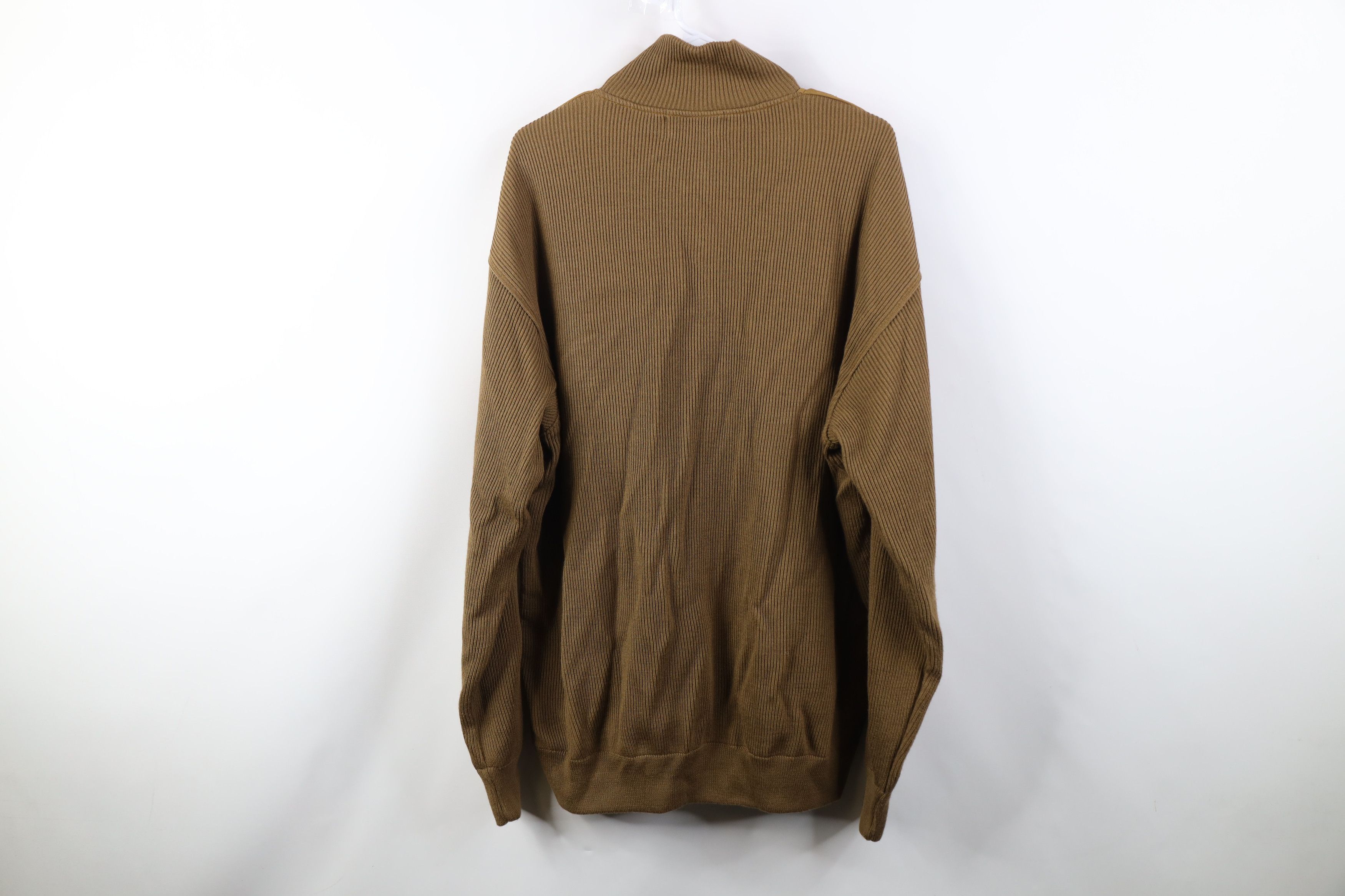 Vintage Vintage 90s Y2K Streetwear Ribbed Sweater Jacket Swacket Size US XXL / EU 58 / 5 - 12 Thumbnail