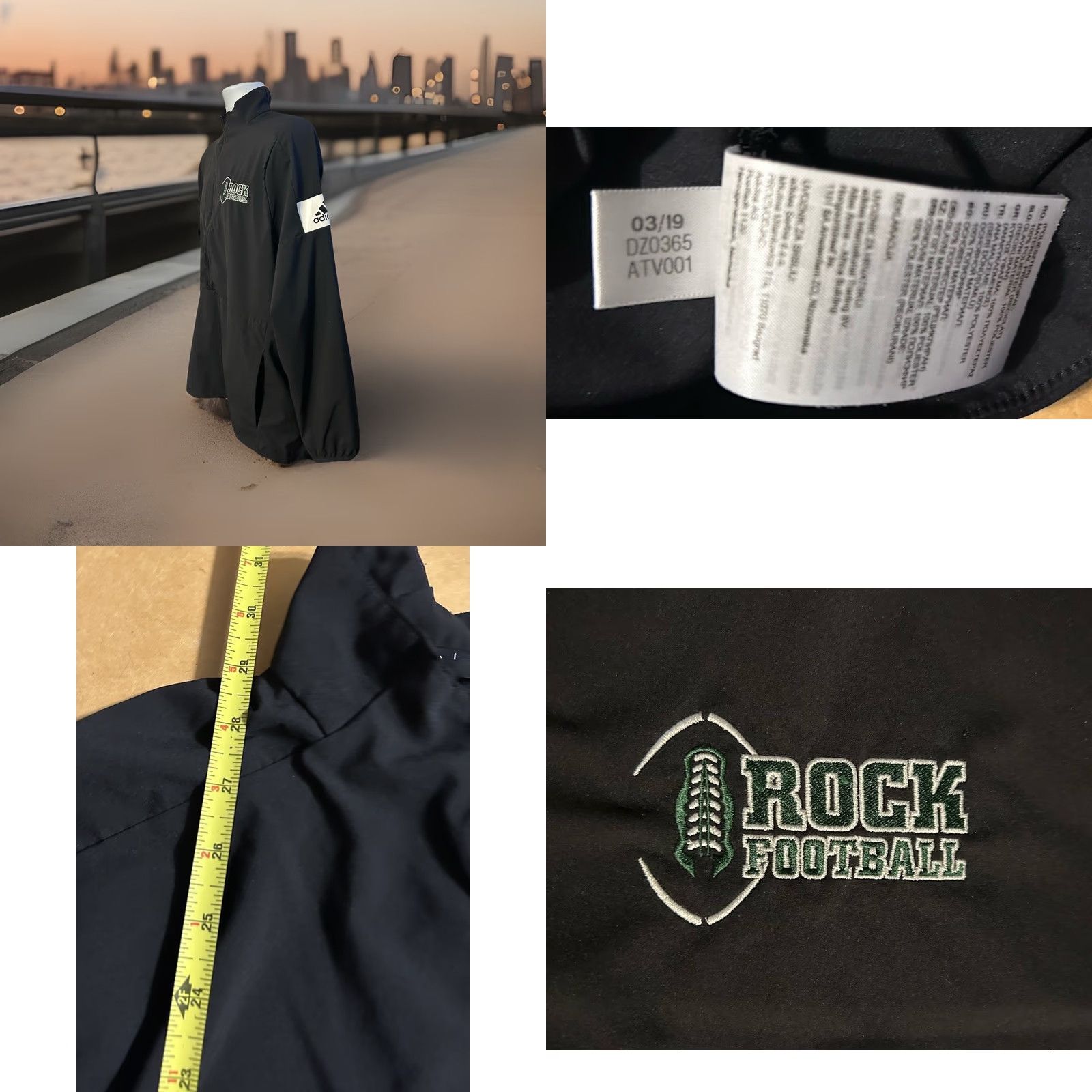 Adidas Nike Adidas? Slippery Rock University Football Adidas Jacket 1/2 Zip Men XL Lightweight Golf Jacket Size US XL / EU 56 / 4 - 9 Thumbnail