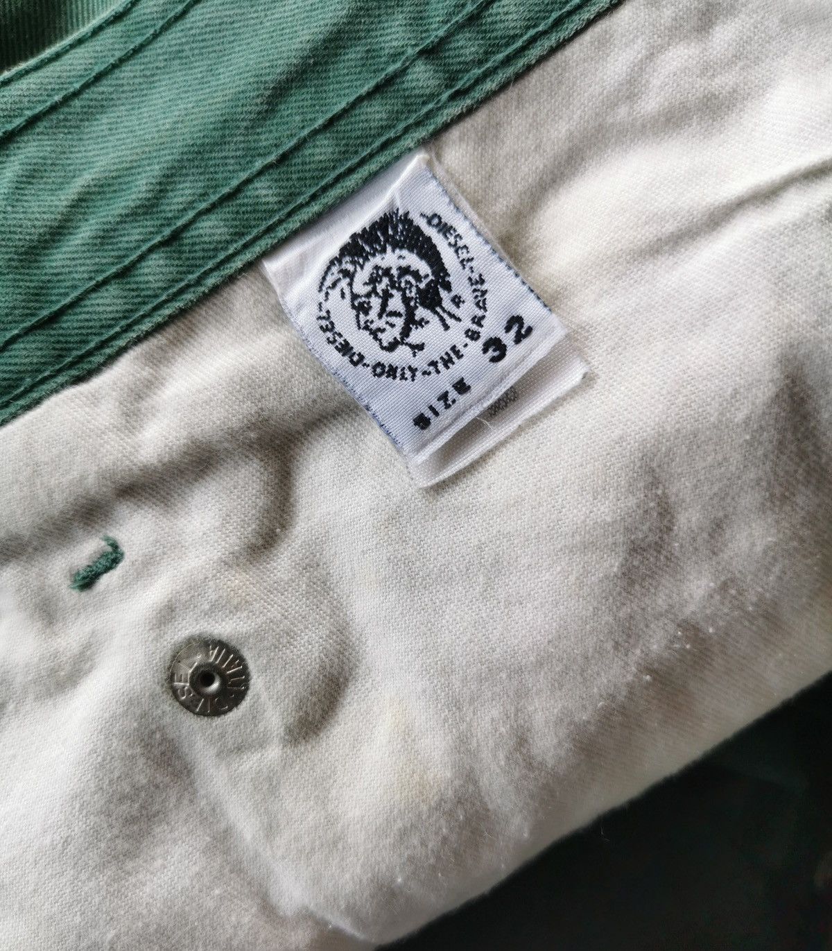 Diesel Rare Vintage Diesel saddle baggy jeans Size US 32 / EU 48 - 11 Thumbnail