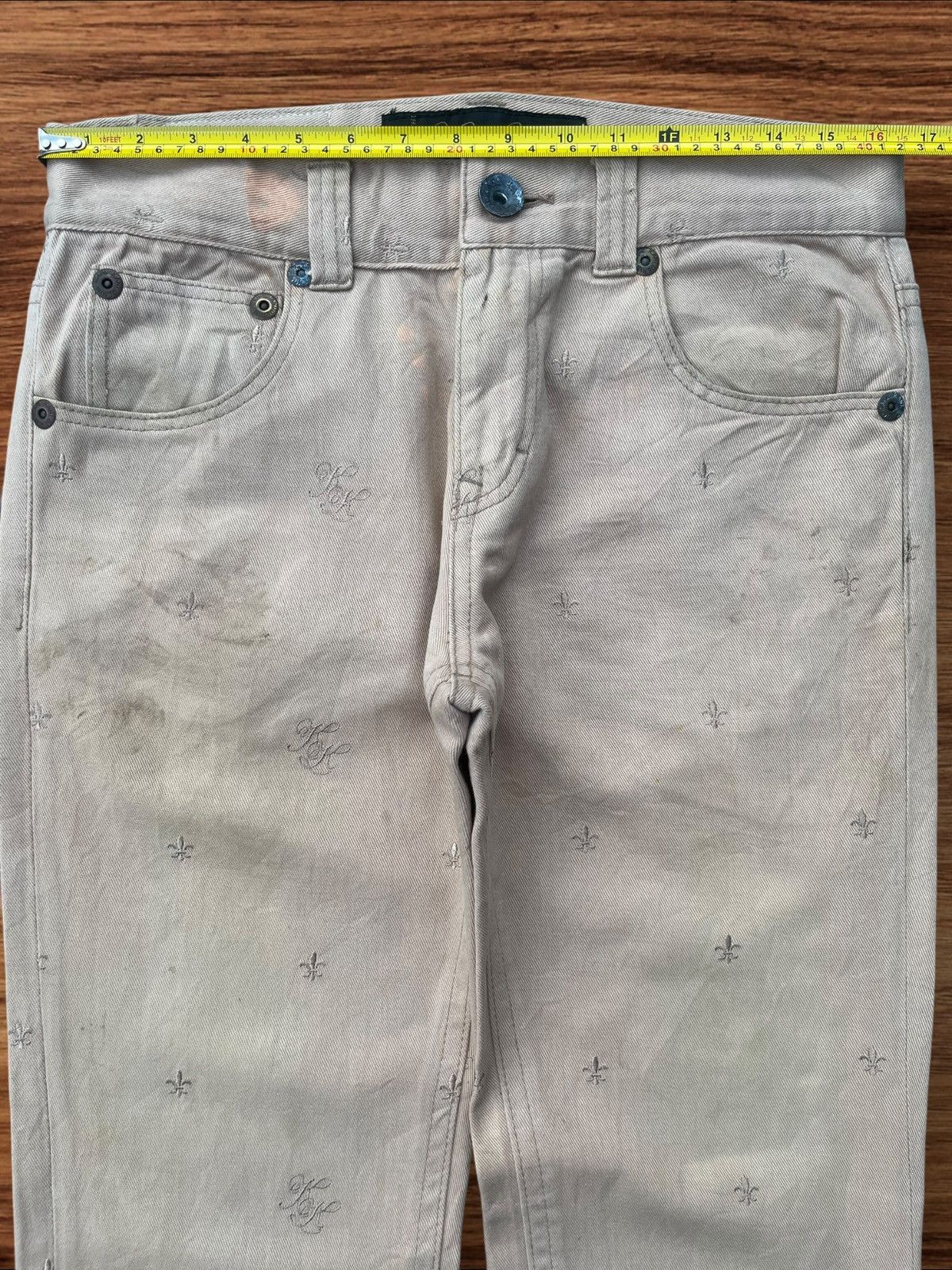 Karl Kani Vintage Karl Kani Dagger Embroidery All Over Loose Leg Pants Size US 32 / EU 48 - 19 Thumbnail