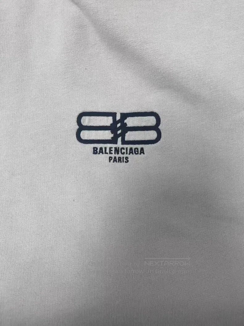 Balenciaga Balenciaga Solid Logo Printed Letter Long Sleeve Sweatshir Size US M / EU 48-50 / 2 - 3 Thumbnail