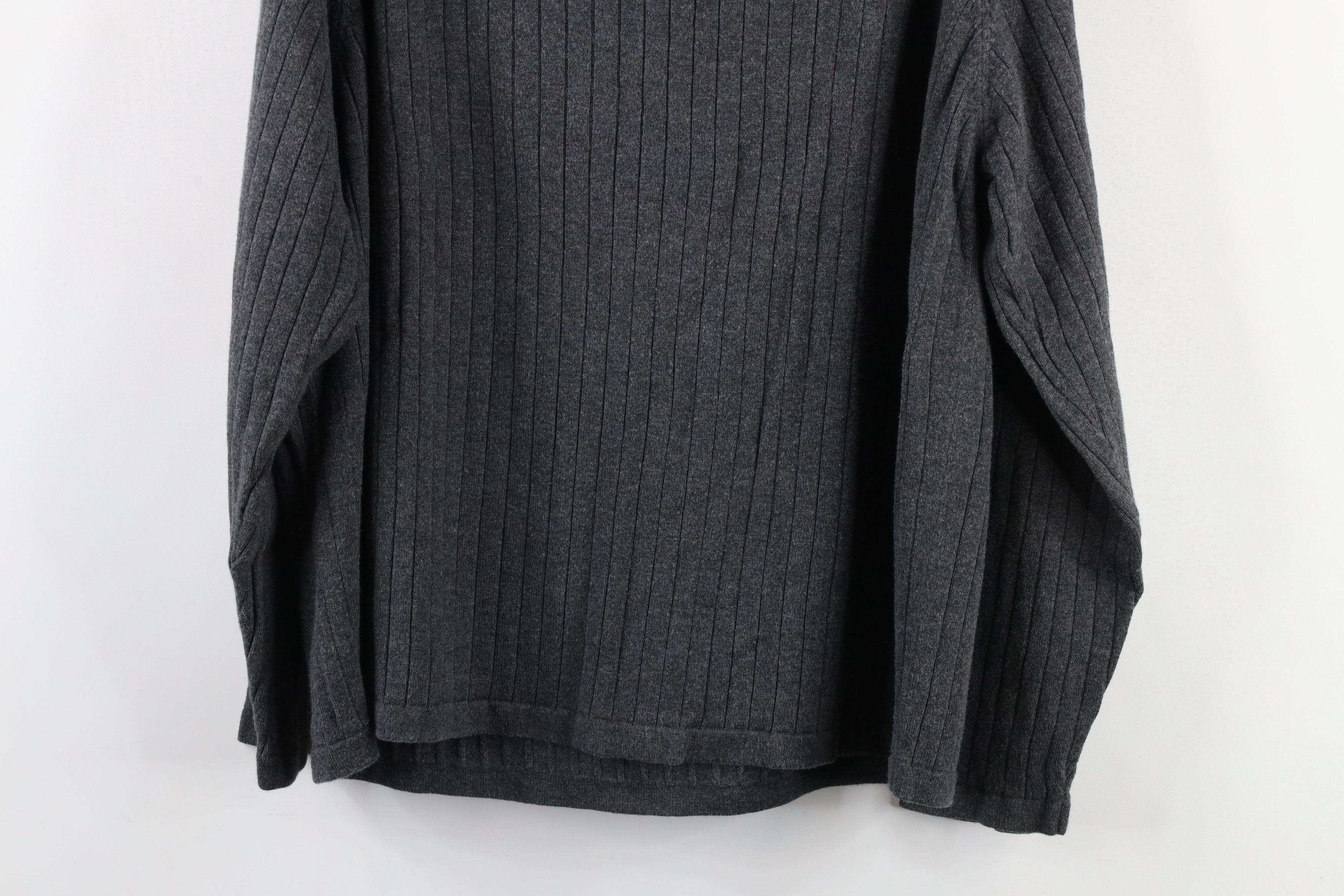 Vintage Vintage 90s Streetwear Heavyweight Knit Long Sleeve T-Shirt Size XL / US 12-14 / IT 48-50 - 8 Thumbnail