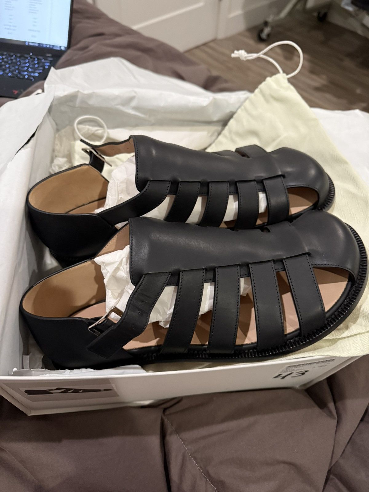 Loewe Loewe Black Campo Sandal / Slip On - Size 43 Size US 10 / EU 43 - 3 Thumbnail