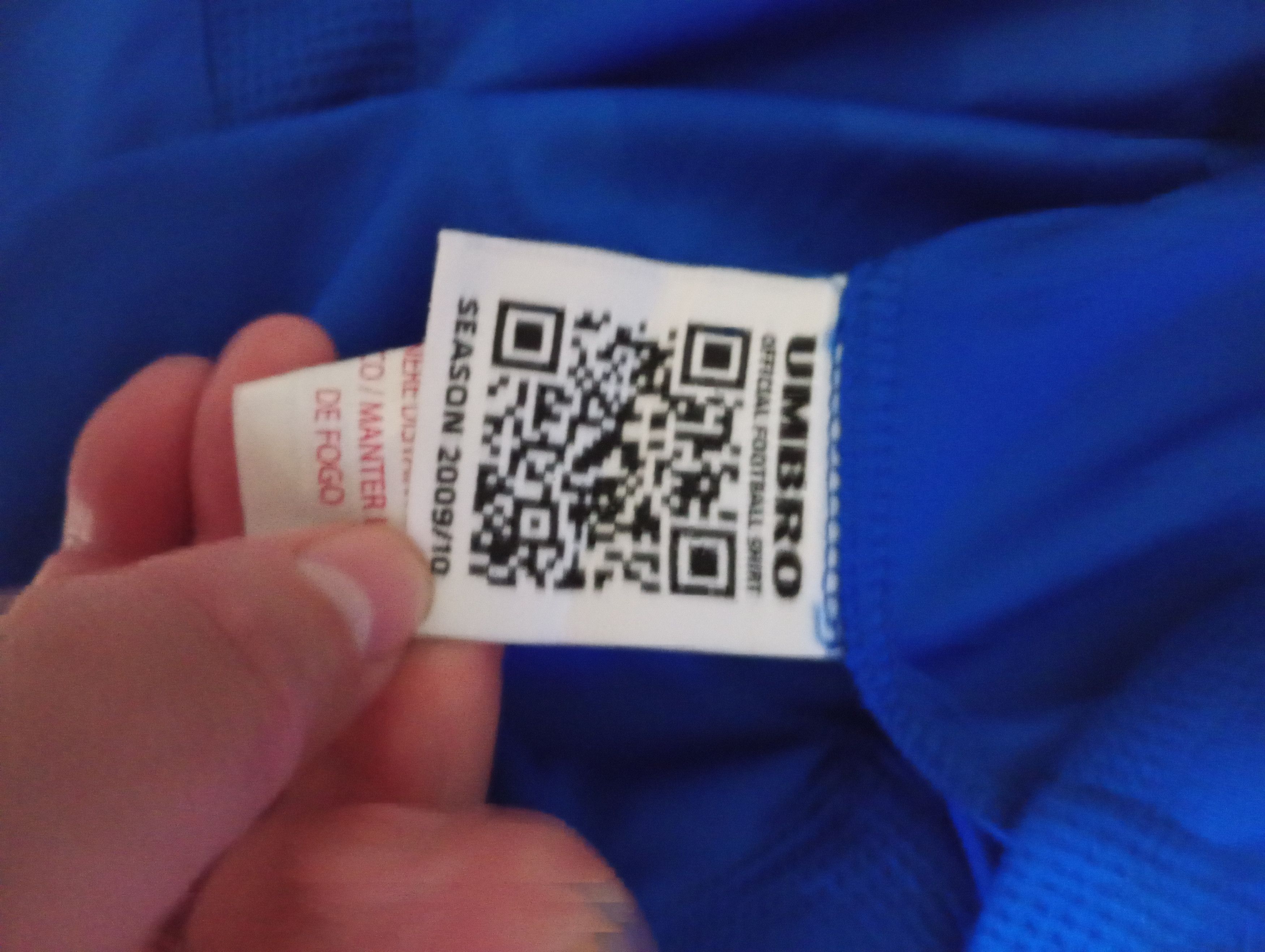 Umbro Umbro Glasgow Rangers Home Jersey 2009-2010 Size US L / EU 52-54 / 3 - 14 Thumbnail
