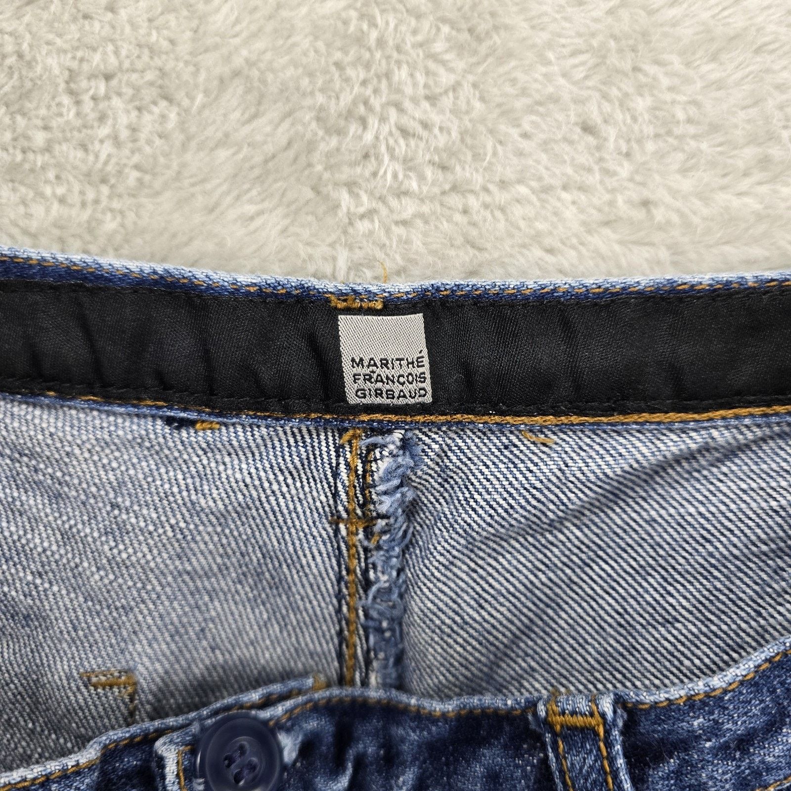 Marithe + Francois Girbaud Vintage Girbaud Marithe Francois Jeans Women 30m Fits 32x27 Size 30" / US 8 / IT 44 - 5 Thumbnail