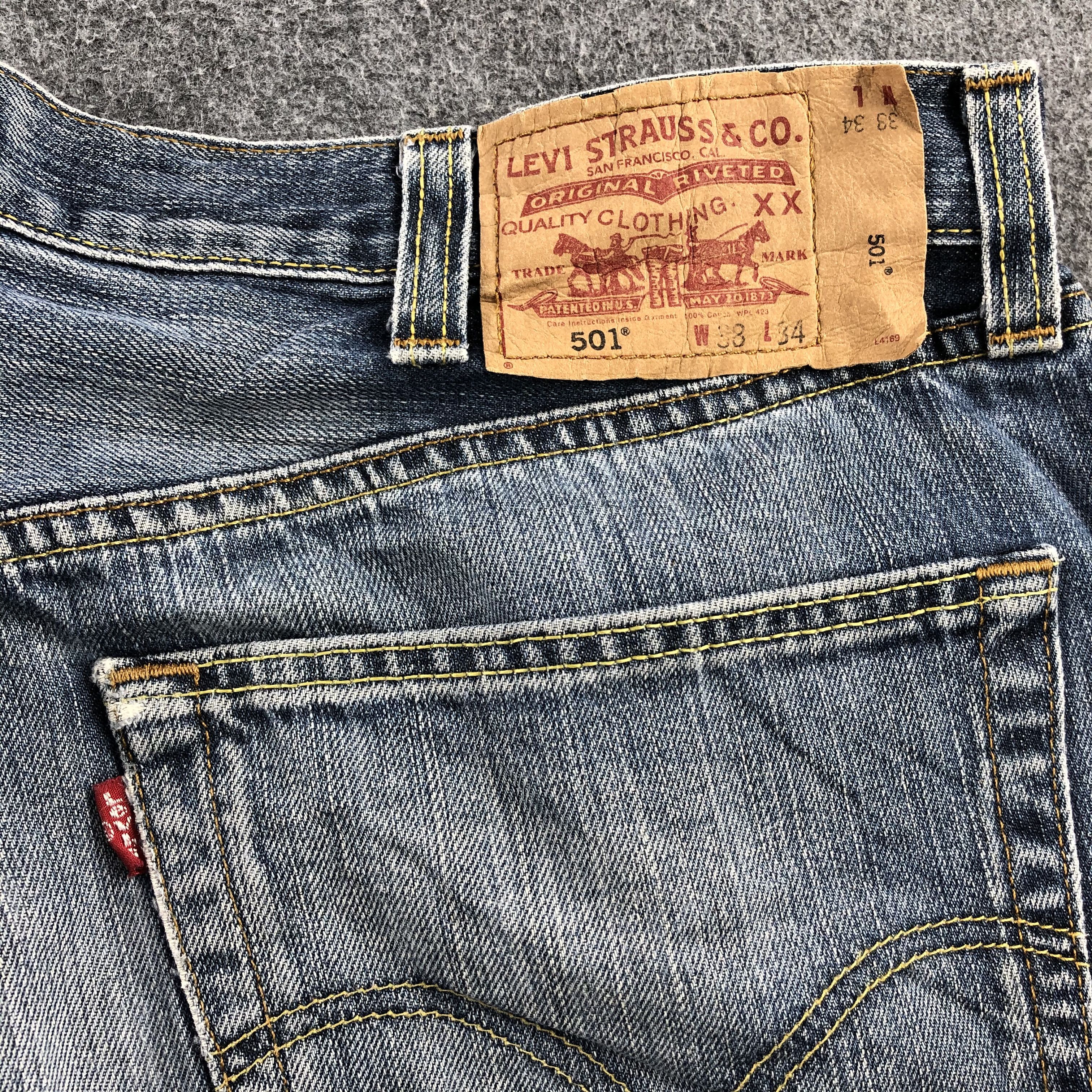 Levi's × Vintage Vintage Levis Jeans Lot 501-JM963 Size US 38 / EU 54 - 6 Thumbnail