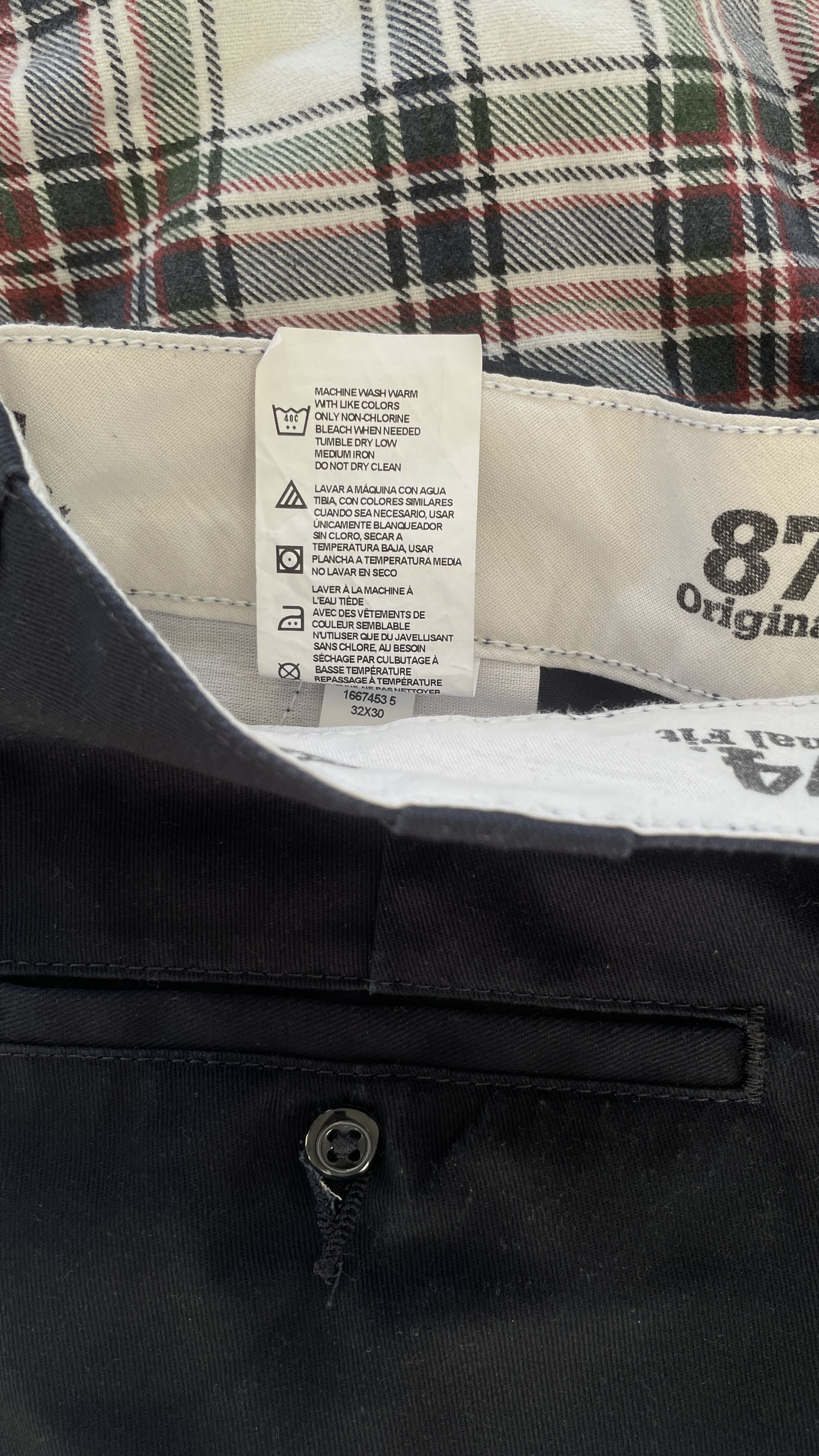 Dickies BLUE PANTS DICKIES (32x30) Size US 26 / EU 42 - 5 Thumbnail