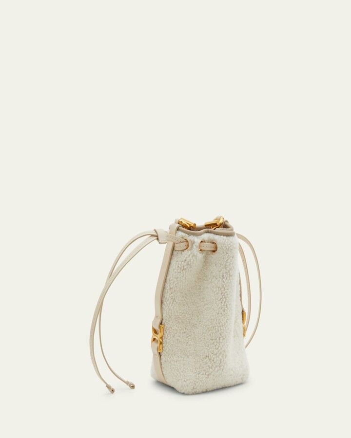 Chloe o1loc1c1224 Size: OS / CHC23 Marcie Micro Bucket Bag Beige Size ONE SIZE - 5 Thumbnail