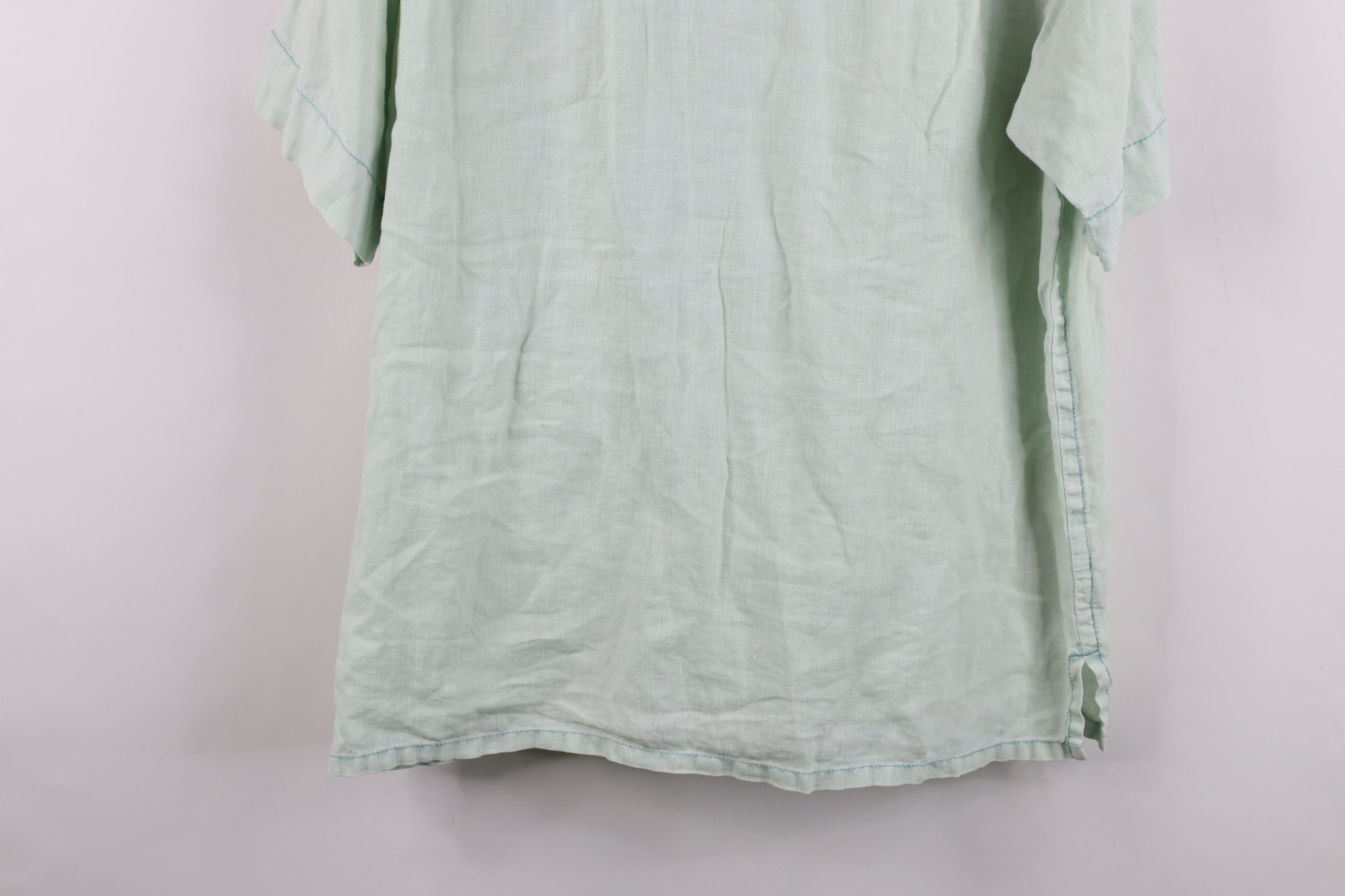 Tommy Bahama Vintage Tommy Bahama Relax Linen Short Sleeve Button Shirt Size US L / EU 52-54 / 3 - 14 Thumbnail