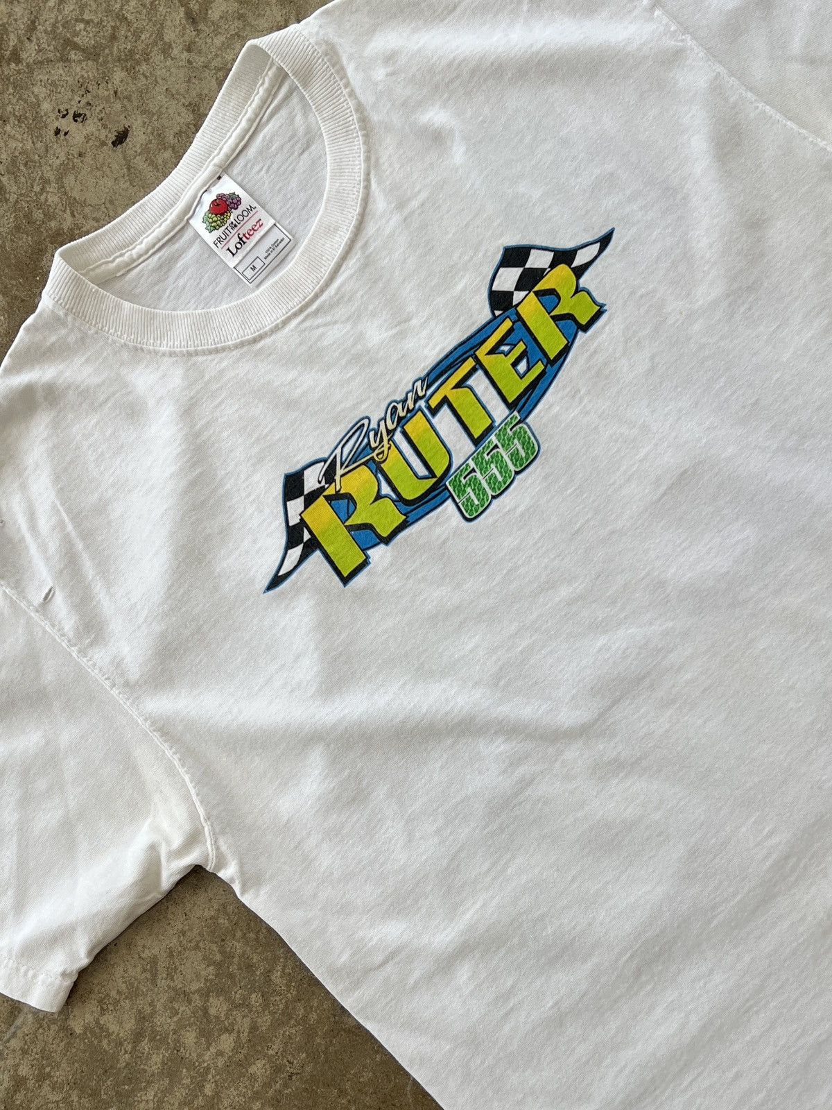NASCAR Vintage NASCAR Ryan Ruter 555 Racing Tee Medium Size US M / EU 48-50 / 2 - 4 Thumbnail