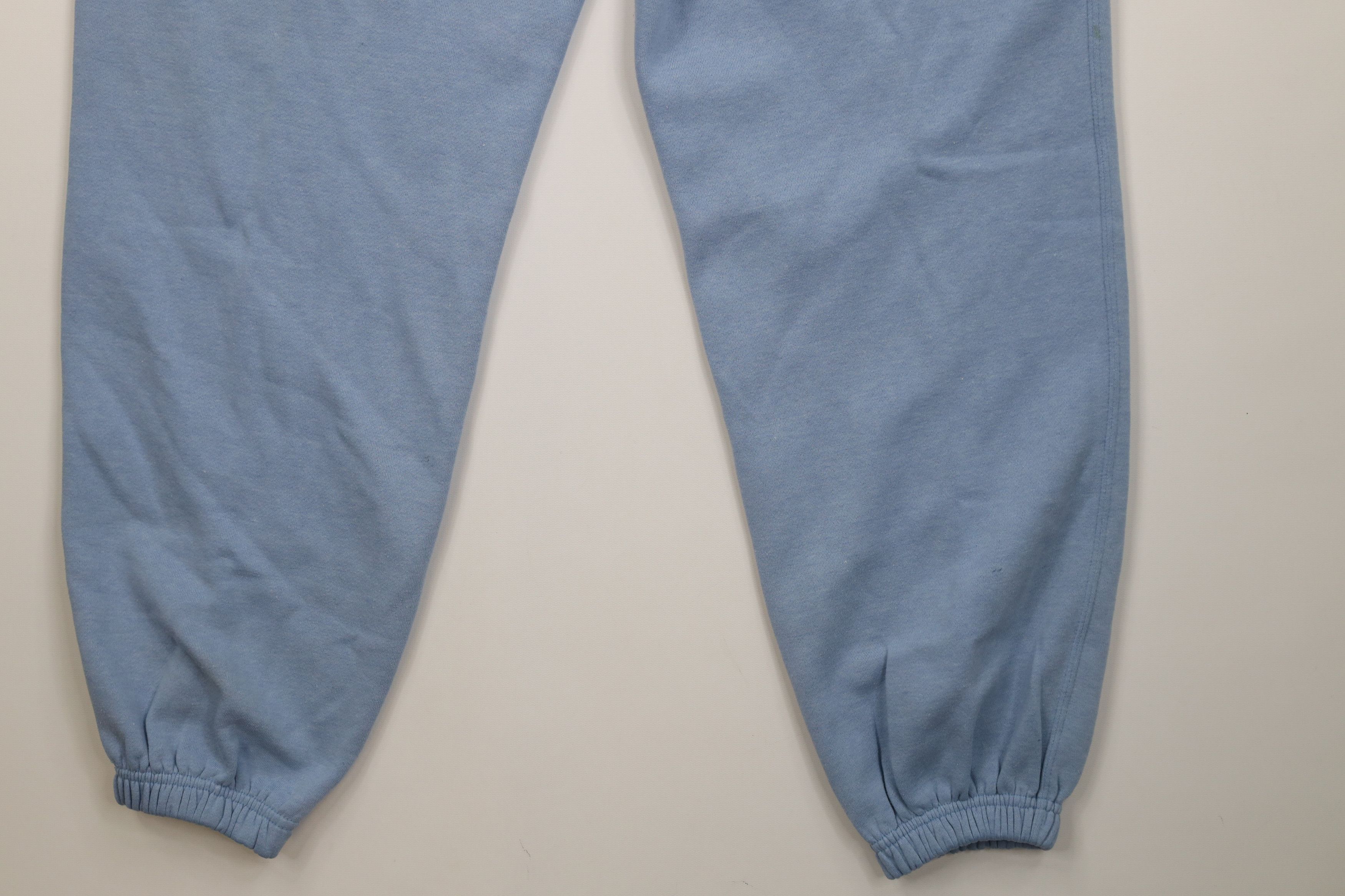 Vintage Vintage 90s Streetwear Blank Sweatpants Joggers Light Blue Size 26" / US 2 / IT 38 - 15 Thumbnail