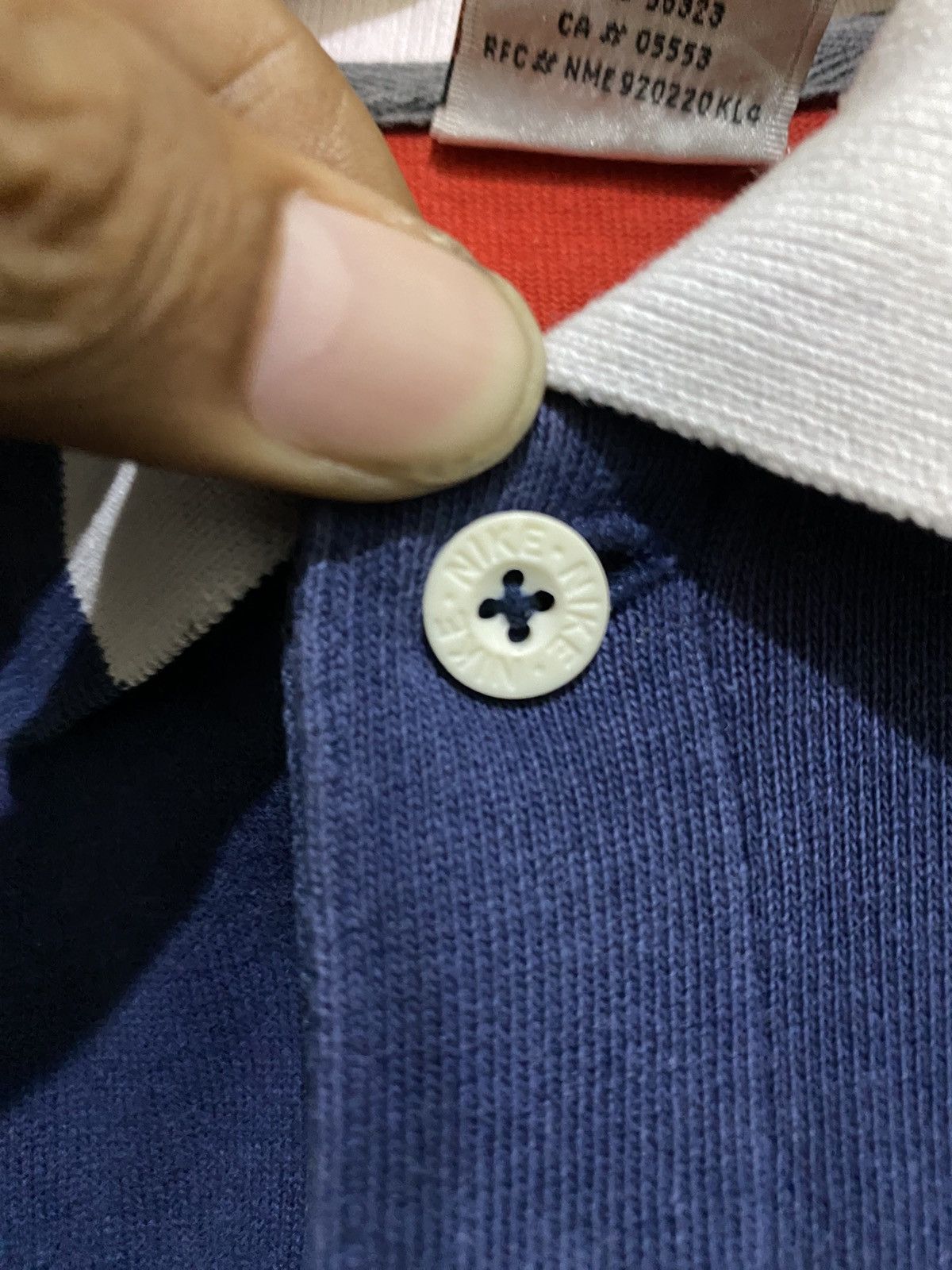 Nike Polo Shirt Nike Vintage Size L Size US L / EU 52-54 / 3 - 6 Thumbnail
