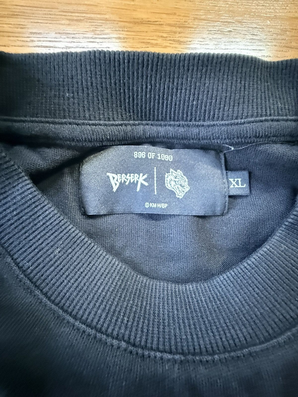 Darc Sport Darc Sport x Berserk Premium Tee — Black — NWT — #896/1000 Size US XL / EU 56 / 4 - 3 Thumbnail