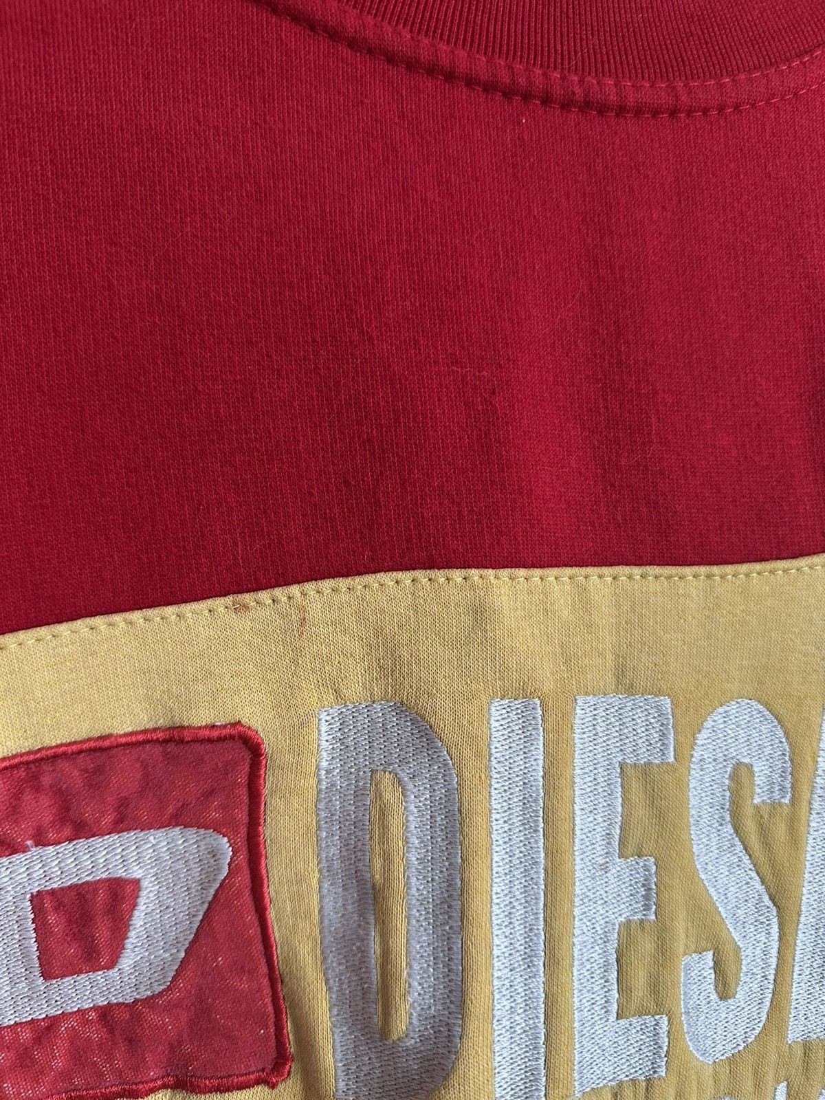 Diesel × Vintage Vintage Diesel Denim Division Embroidered Logo Sweatshirt Size US L / EU 52-54 / 3 - 12 Thumbnail