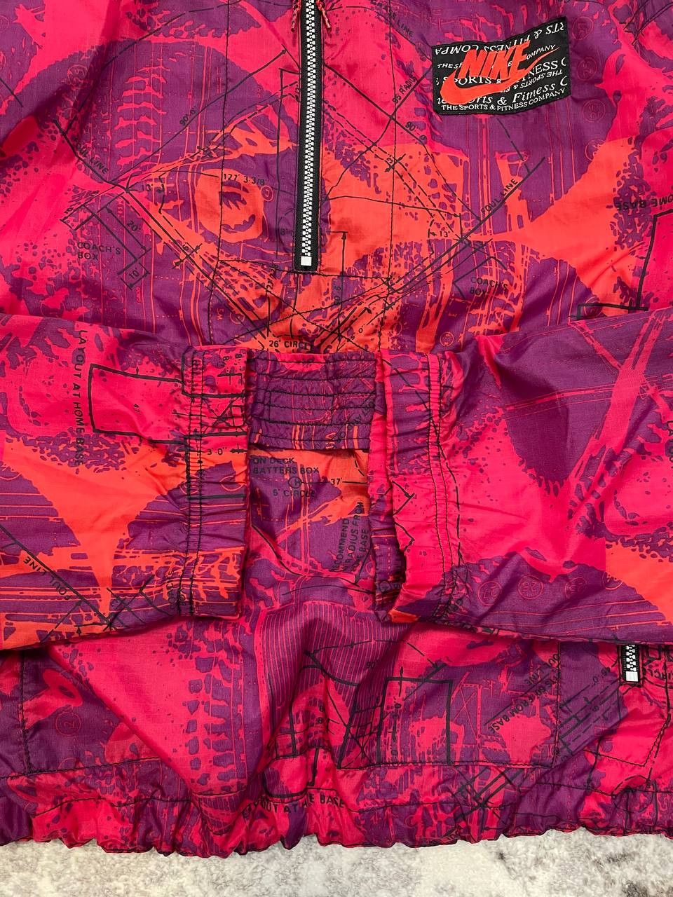 Nike Vintage NIKE Anorak Jacket, 1/2 Zip 90's Sport Retro Style Size US M / EU 48-50 / 2 - 6 Thumbnail