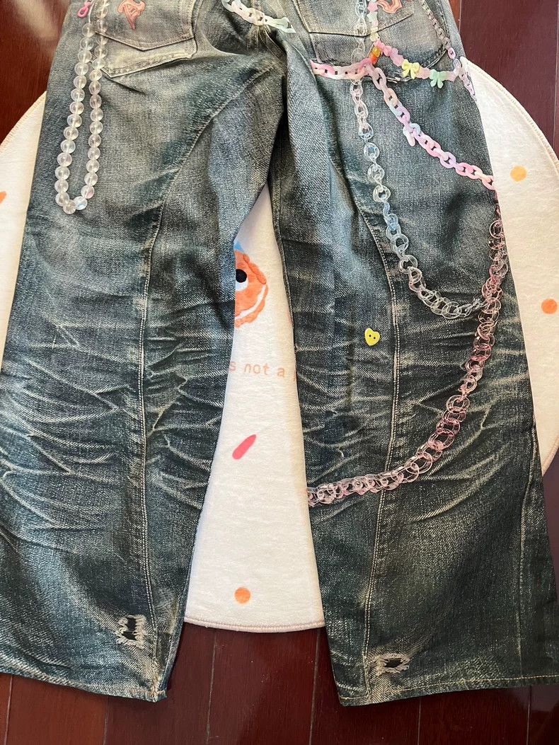 Acne Studios acne studios Make old washed candy chain jeans 2503-Nextarr Size US 28 / EU 44 - 6 Thumbnail