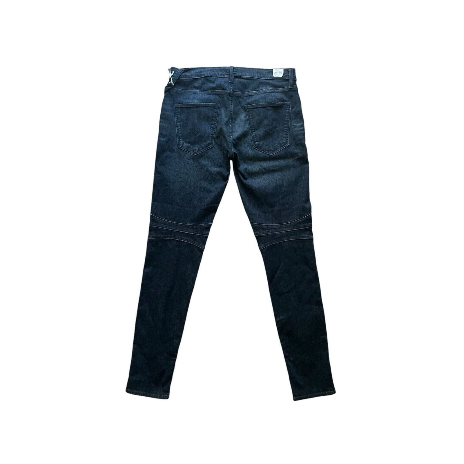 Hudson Hudson Jeans Ethan Biker Skinny Men's Dark Blue Size 33/32 Size US 33 - 3 Thumbnail