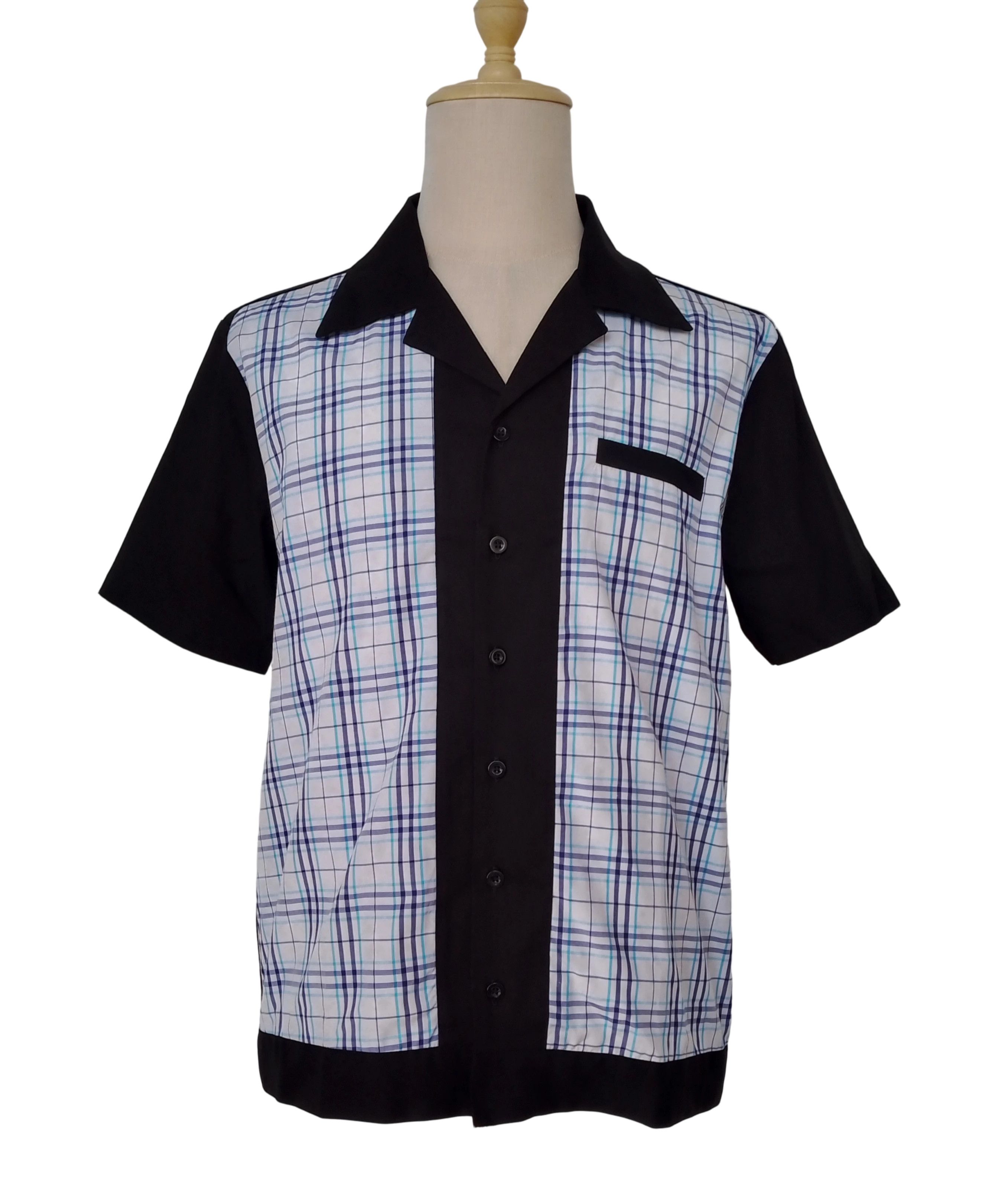 Other Men Workshirts Navy Plaid Fake Pocket Size US M / EU 48-50 / 2 - 1 Thumbnail