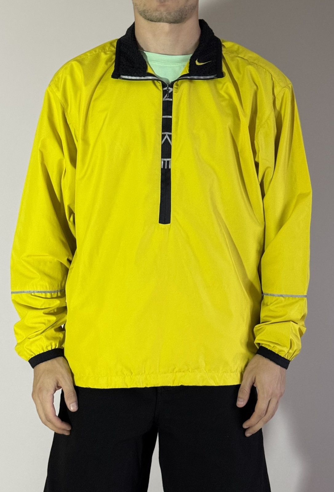 Nike Nike Ultra Lightweight Vintage 90s Running Anorak Jacket Size US M / EU 48-50 / 2 - 2 Thumbnail
