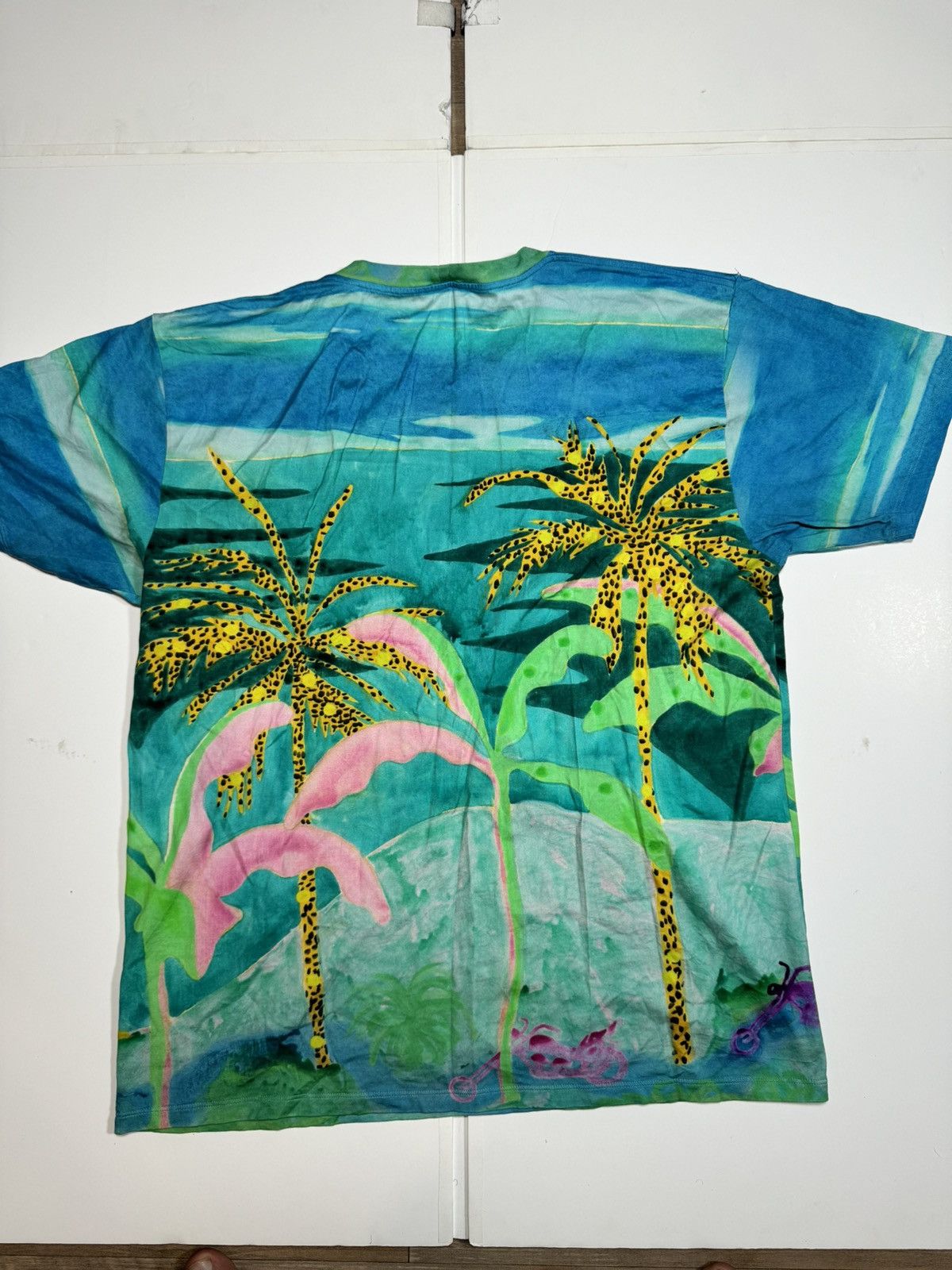 Celine × Hedi Slimane Celine x Hedi Slimane x Tyson Reeder Palm Tree T-Shirt Size US XXL / EU 58 / 5 - 6 Thumbnail