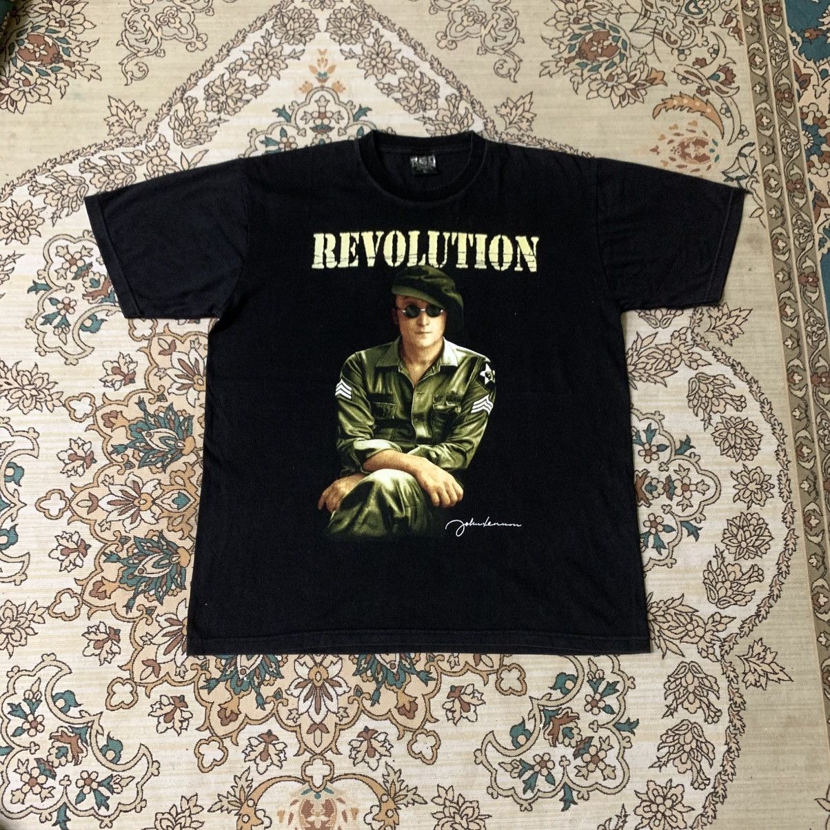 Band Tees VINTAGE JOHN LENNON REVOLUTION Size US L / EU 52-54 / 3 - 1 Thumbnail