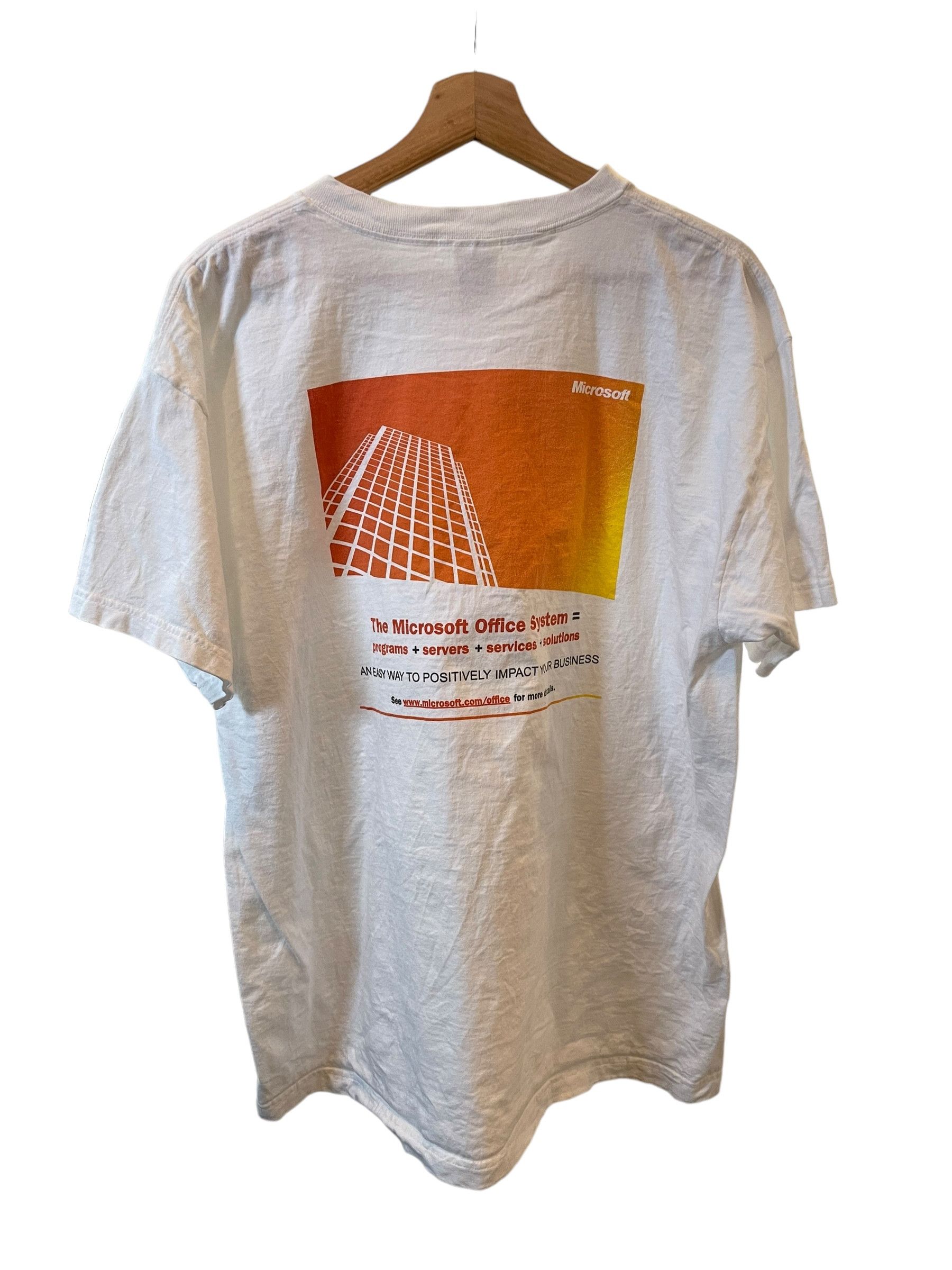 Fruit Of The Loom Vintage 90s Microsoft Office Promo T-shirt Size US XL / EU 56 / 4 - 1 Thumbnail