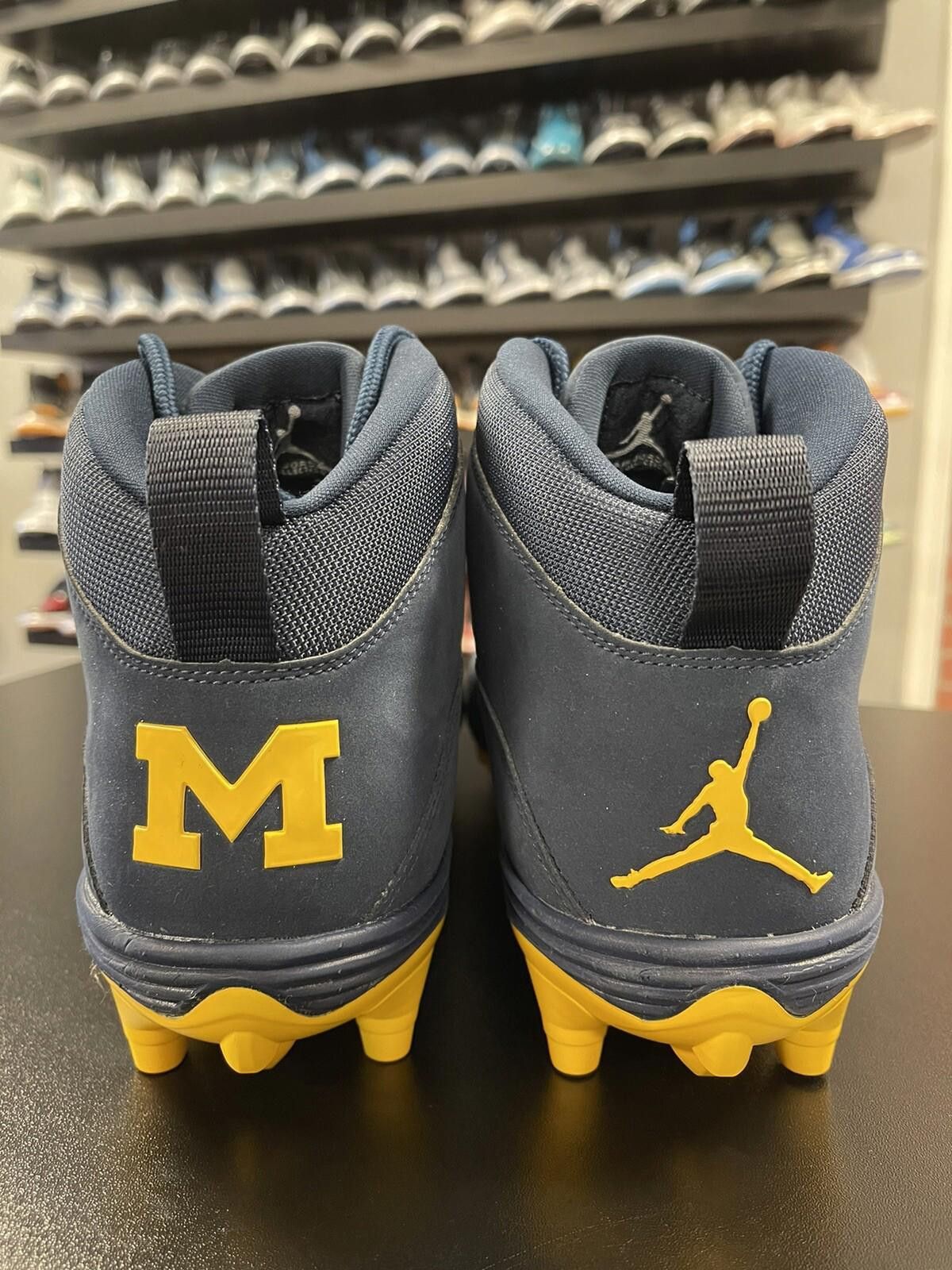 Jordan Brand Size 13 - Air Jordan 10 Michigan Wolverines PE DC1142-407 Size US 13 / EU 46 - 4 Thumbnail