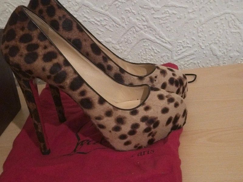 Christian Louboutin Christian Louboutin Daffodile pony-style calfskin heels Size US 5 / IT 35 - 6 Thumbnail