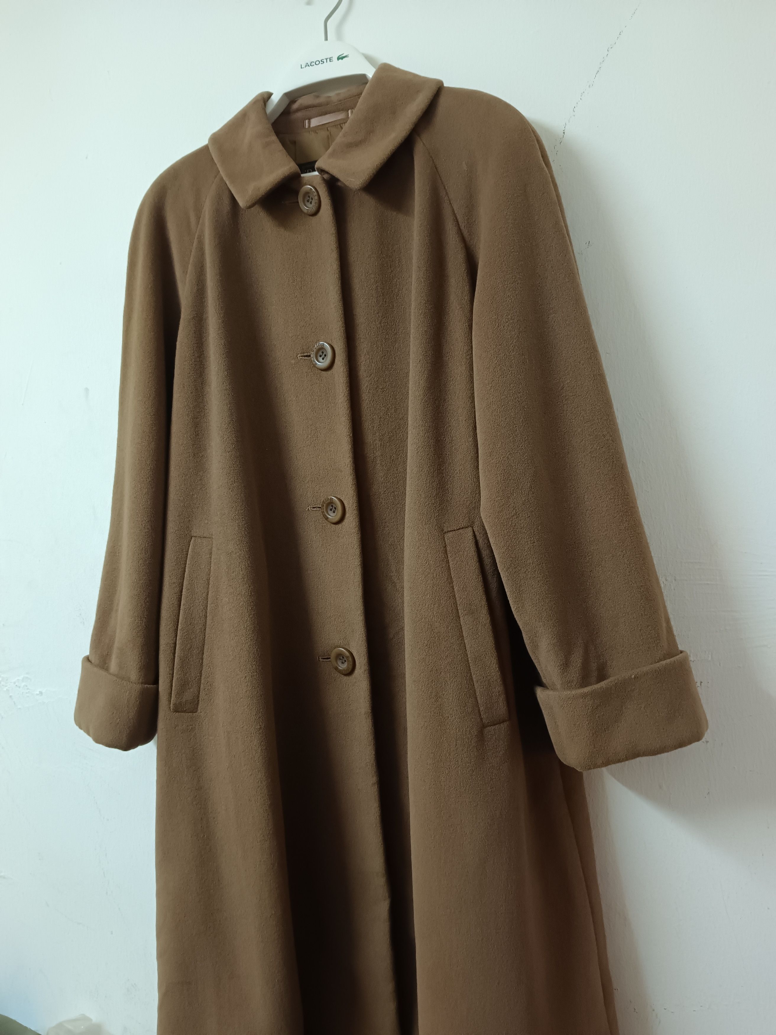 Burberry Burberrys Angora Coat Jacket Size US L / EU 52-54 / 3 - 2 Thumbnail