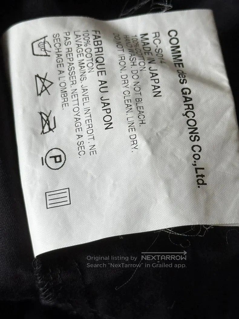 Comme des Garcons Comme des Garçons Black Pleated Skirt . Size 26" / US 2 / IT 38 - 7 Thumbnail