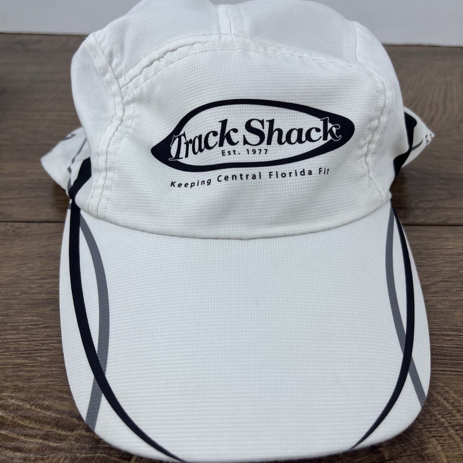 Other Track Shack Hat Central Florida White Cap Hat Adjustable Hat Size ONE SIZE - 5 Thumbnail