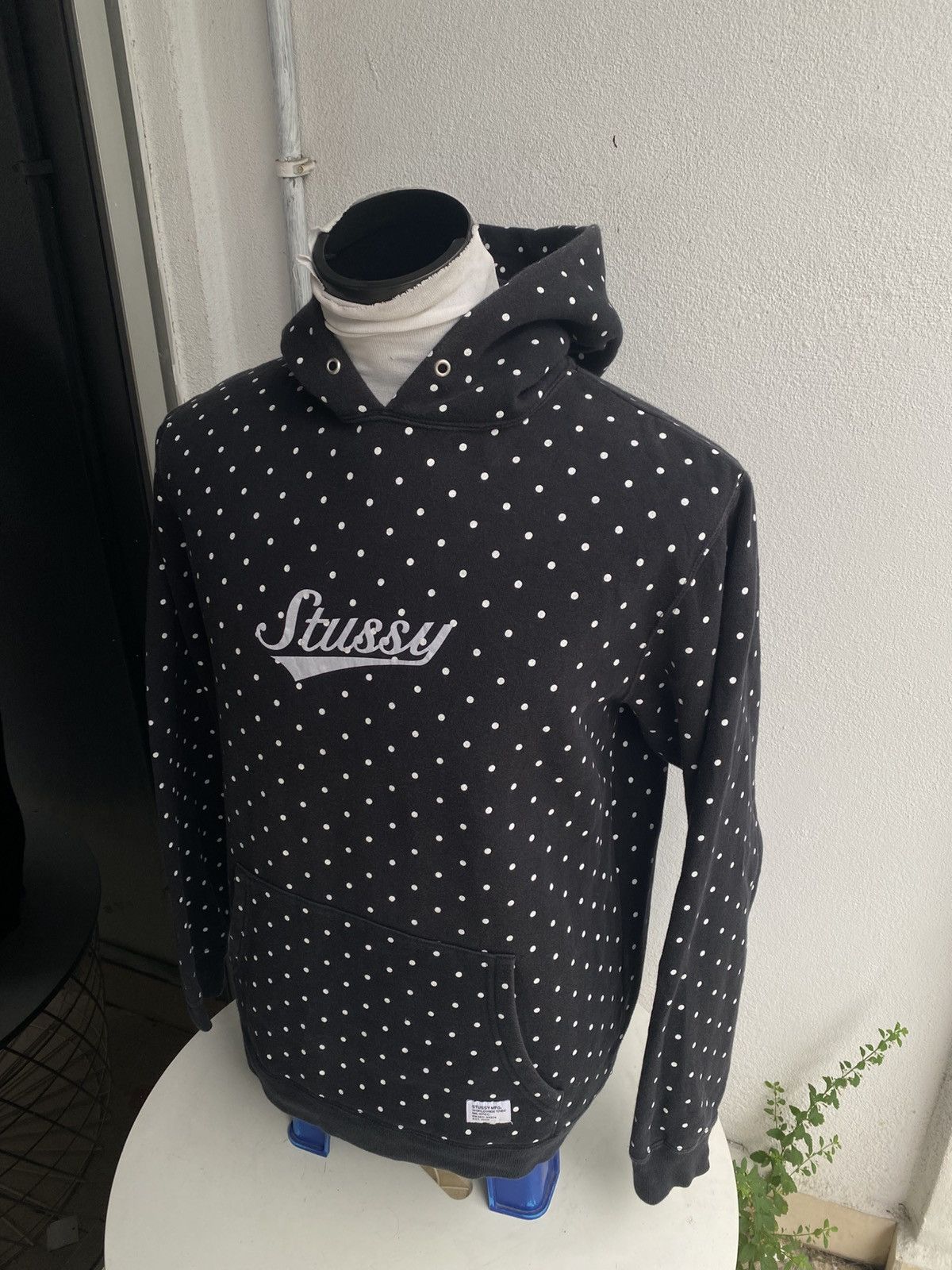 Stussy Vintage Stussy Hoodie Palkadot Size US M / EU 48-50 / 2 - 2 Thumbnail