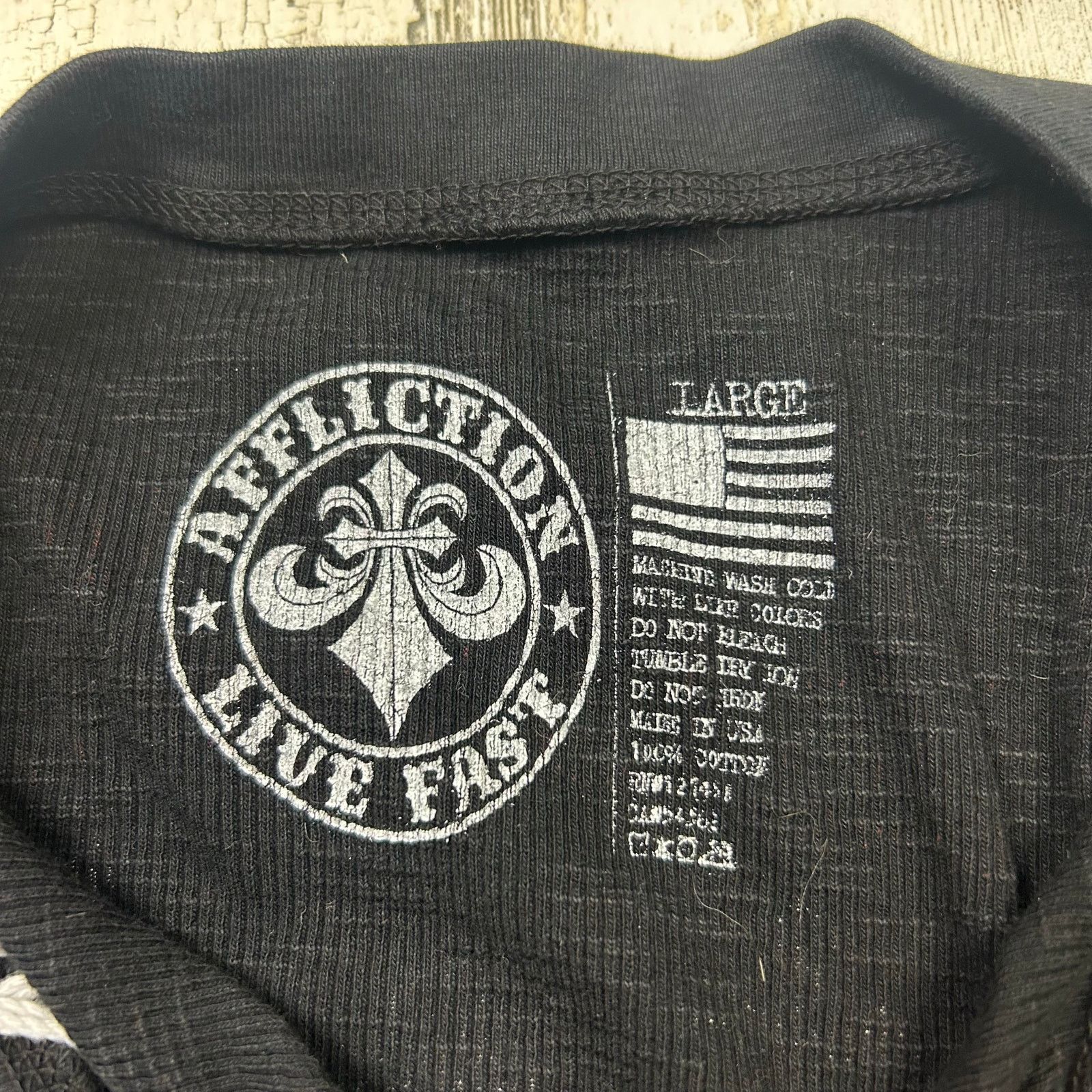 Affliction Affliction Long-Sleeve Double-Sided Y2K Thermal Shirt Size US L / EU 52-54 / 3 - 2 Thumbnail