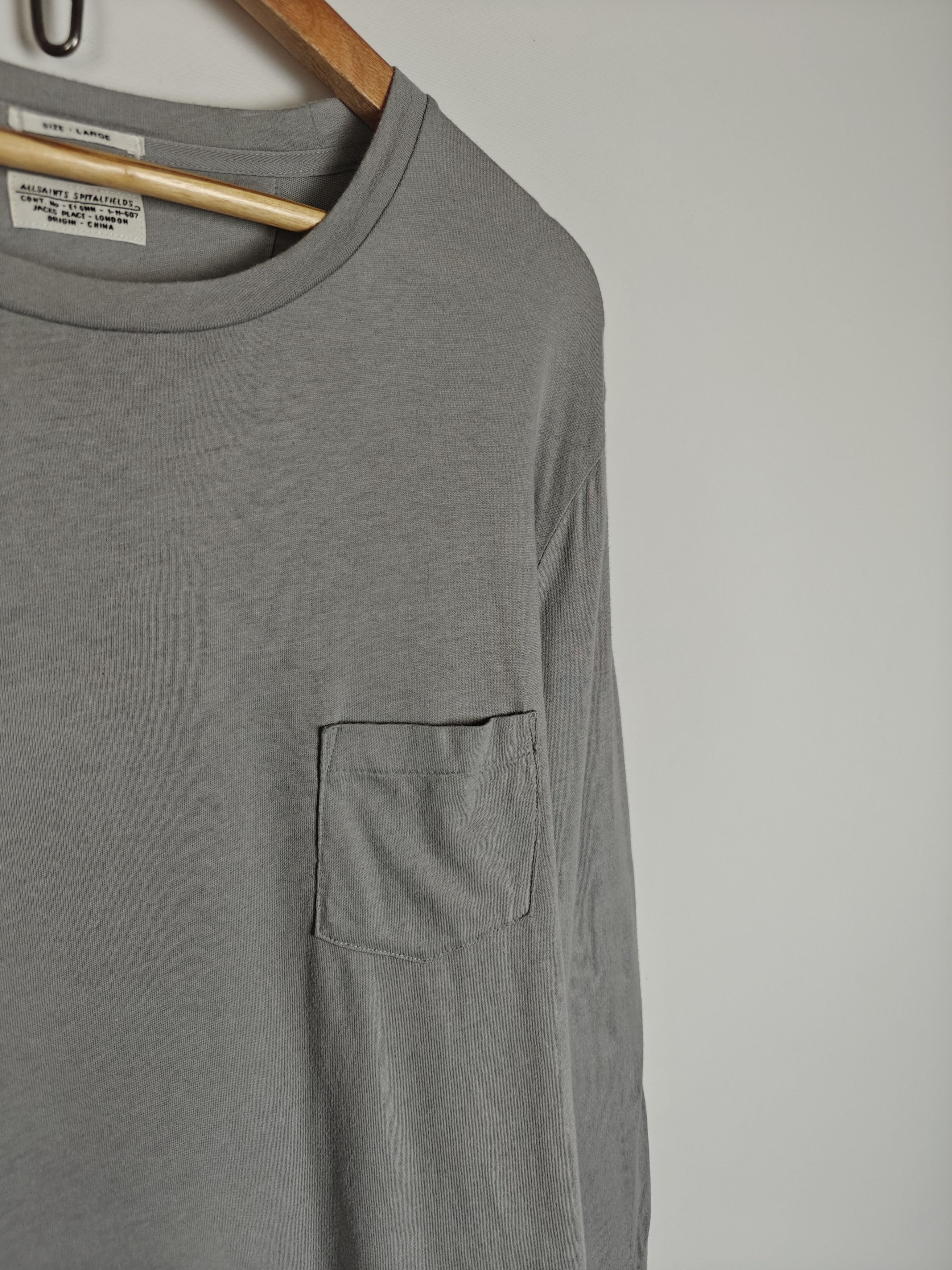 Allsaints Allsaints Longsleeve Spit Alfields Pullover Gray size L Size US L / EU 52-54 / 3 - 4 Thumbnail