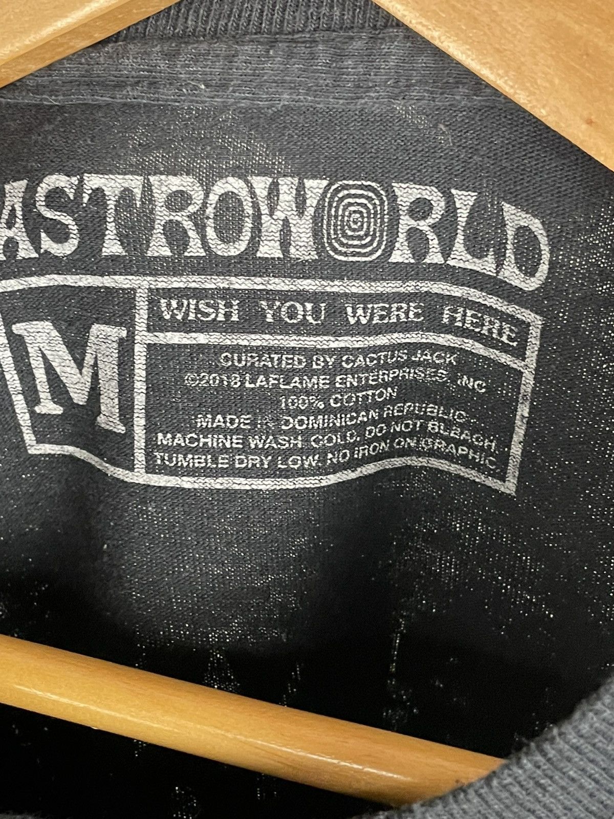 Travis Scott Astroworld Travis Scott t-shirt enjoy the ride 2018 Size US M / EU 48-50 / 2 - 6 Thumbnail